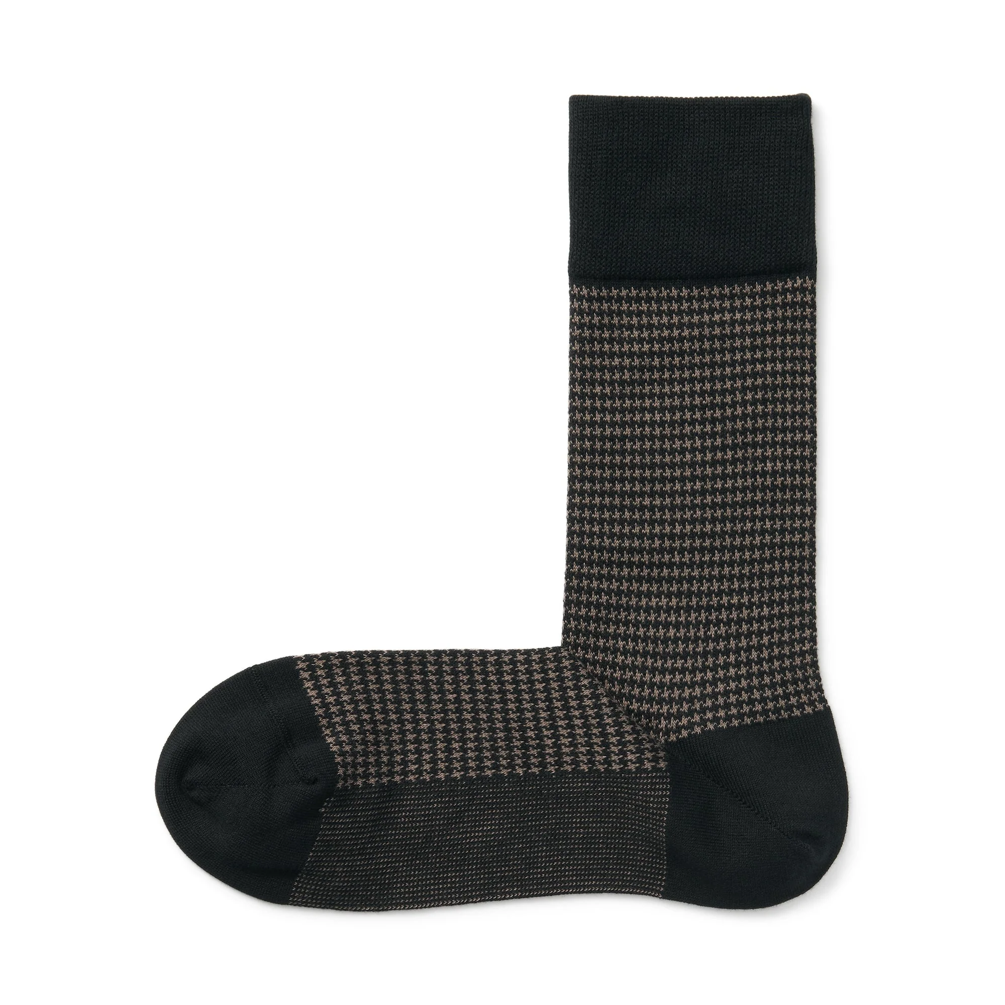 Right Angle Houndstooth Socks - Image 2