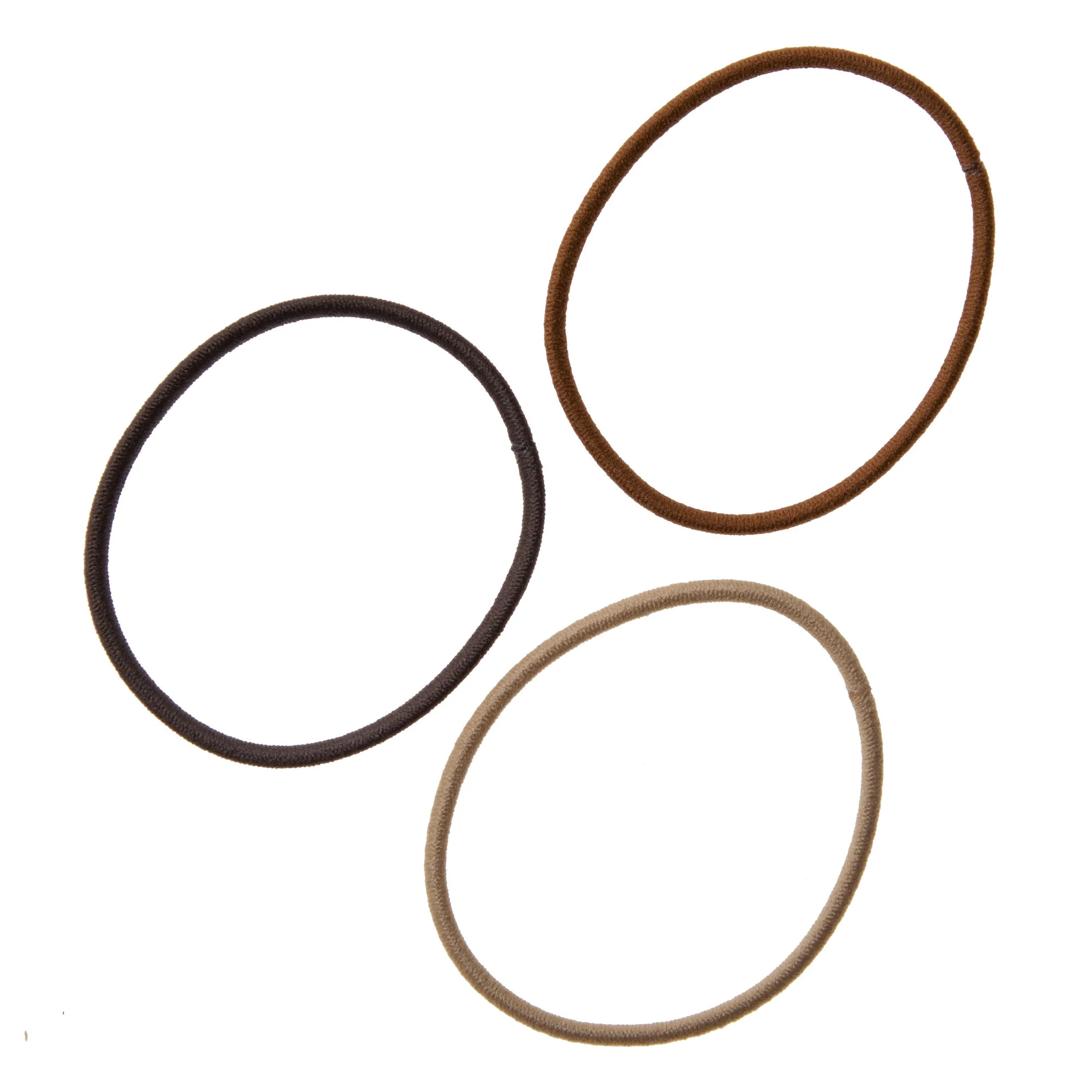 Rubber Hair Bands Thin (3pcs) - Image 5