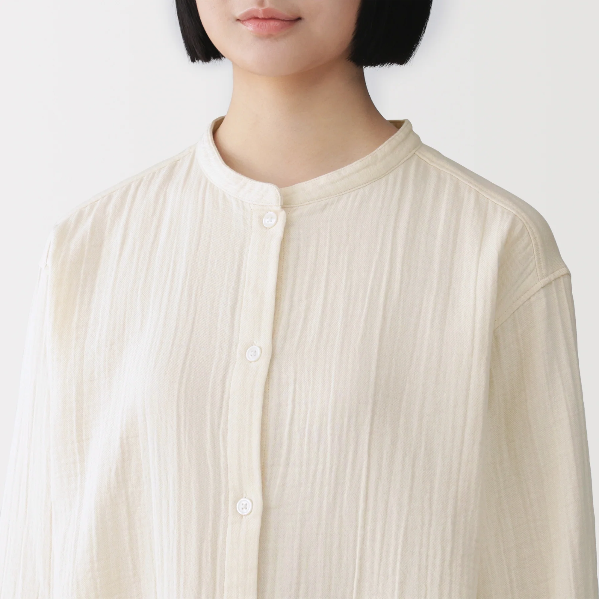 Side Seamless Gauze Pajamas - Image 6