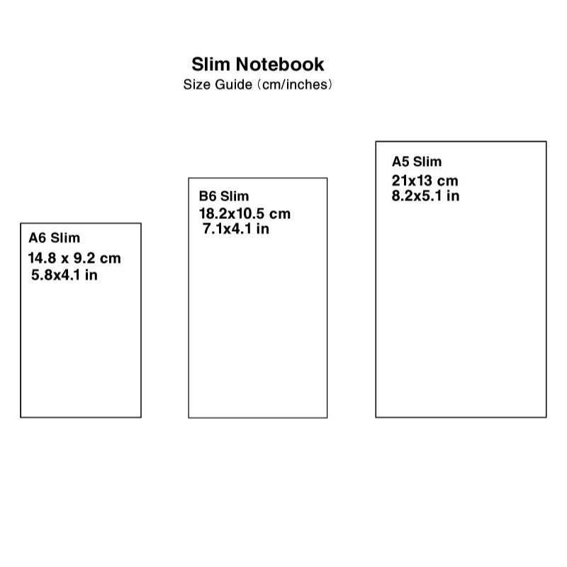 Slim Grid Paper Notebook - Image 3