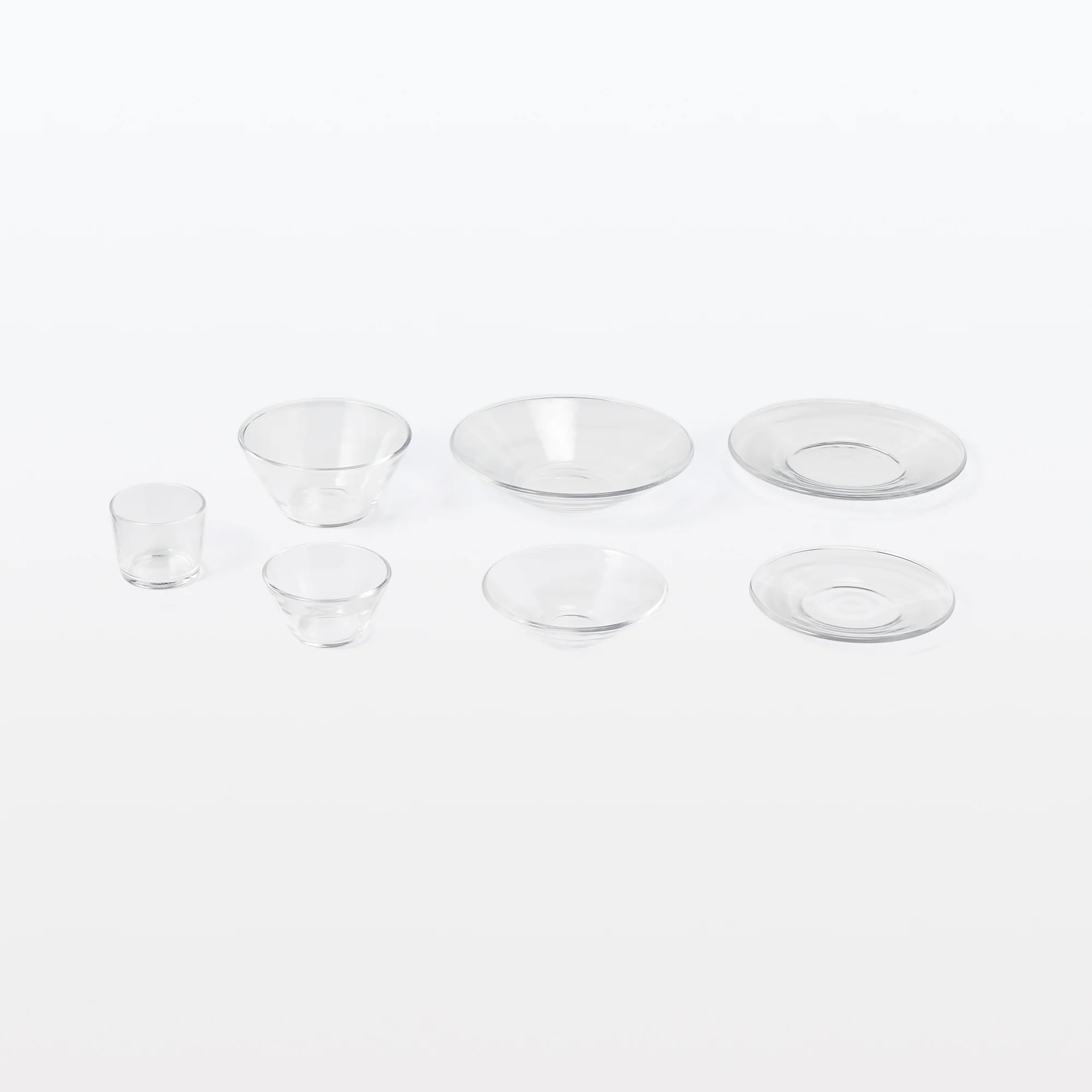 Soda Glass Shallow Bowl - Small - Image 8