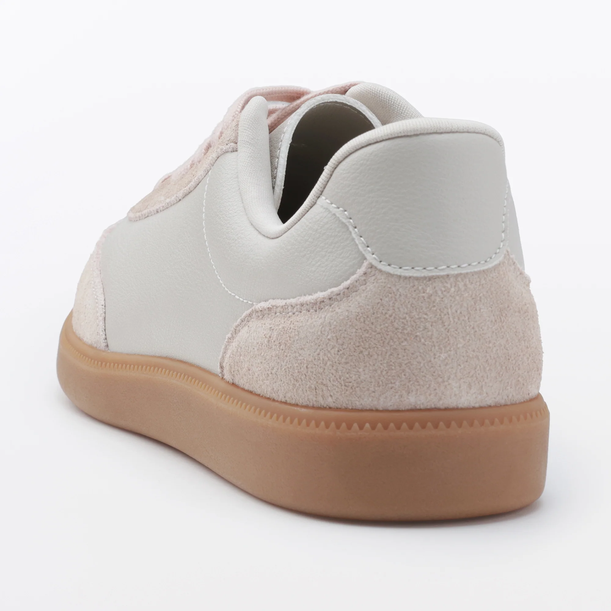 Soft Insole Combination Sneakers - Light Pink - Image 15