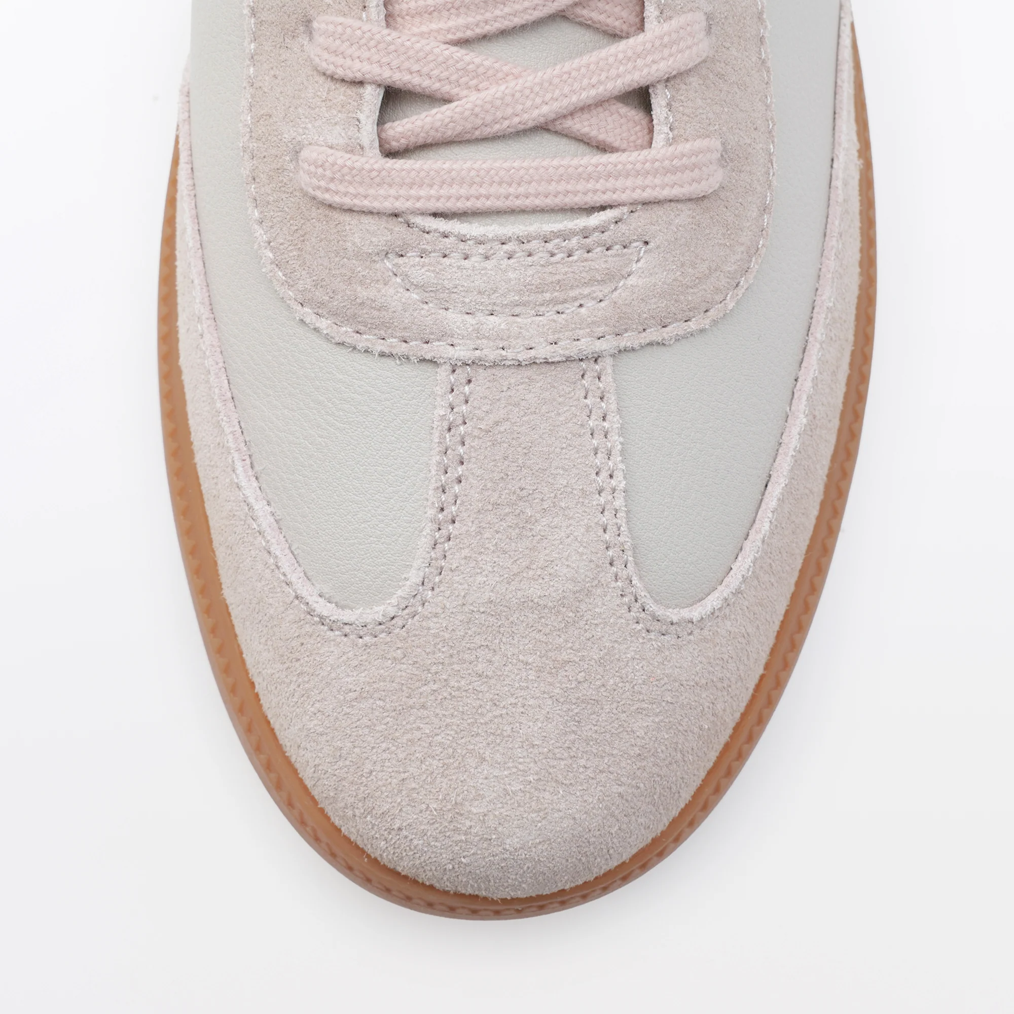 Soft Insole Combination Sneakers - Light Pink - Image 16