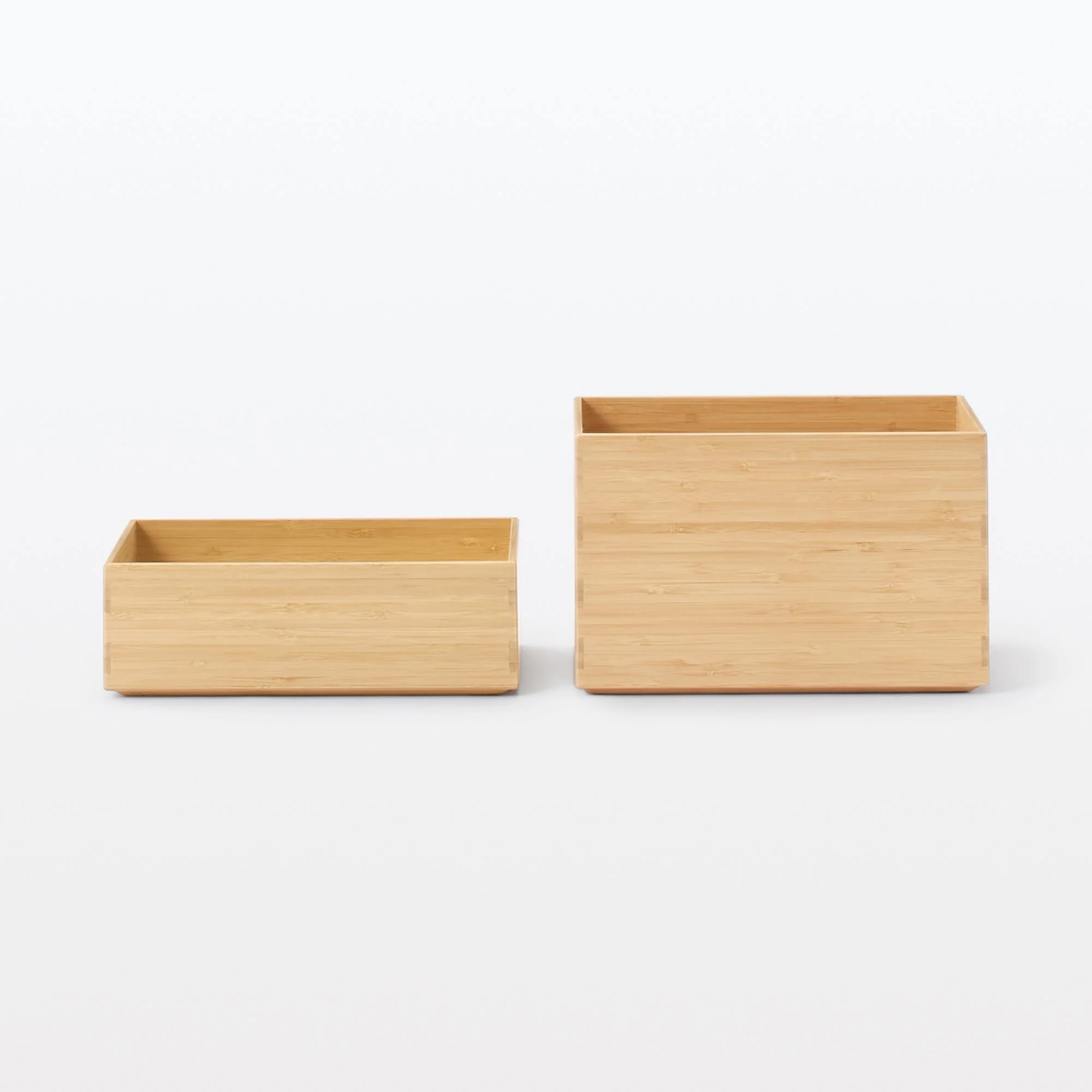 Stackable Bamboo Box - Half - Medium W26 x D18.5 x H16.5 cm - Image 10