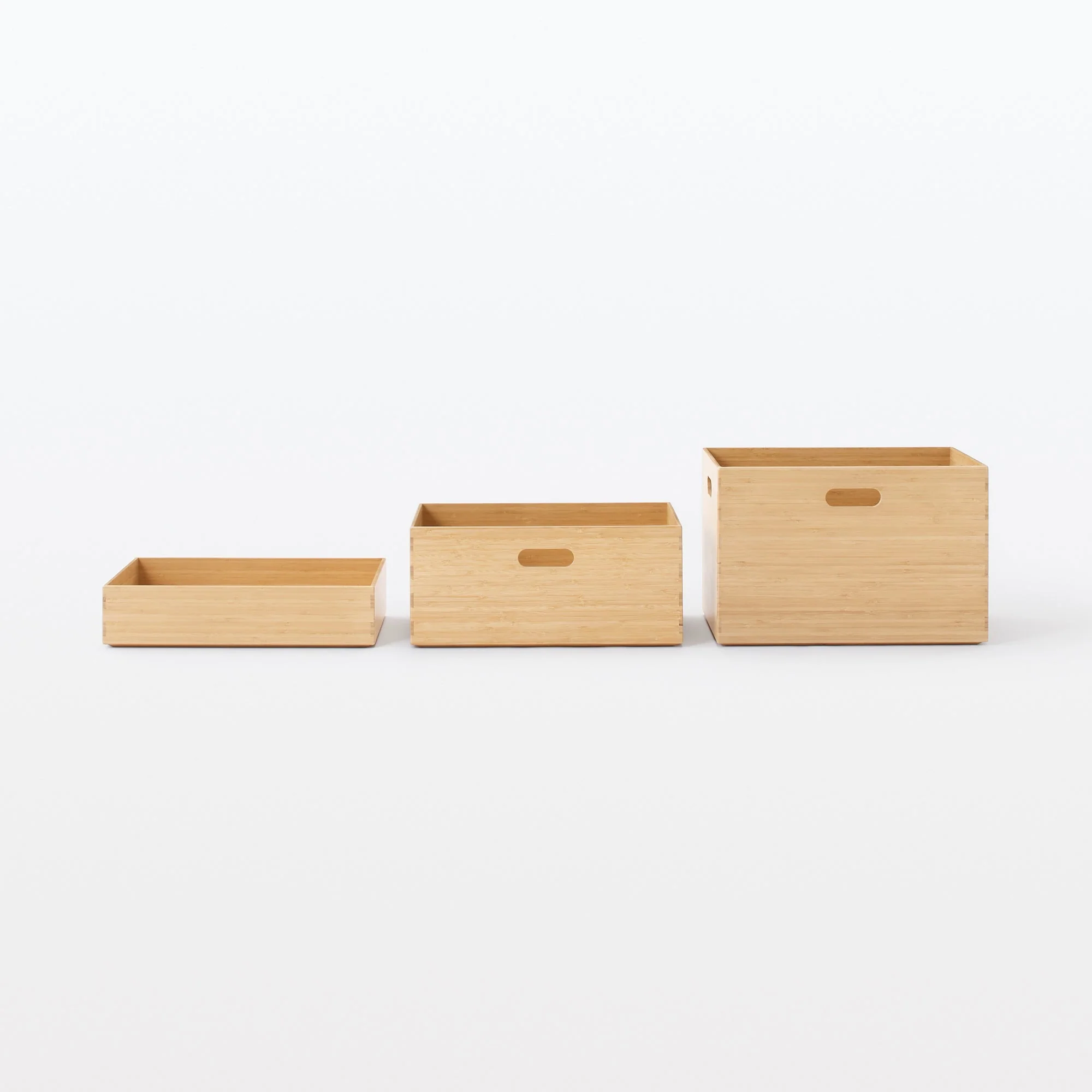 Stackable Bamboo Box - Medium W37 x D26 x H16.5 cm - Image 10