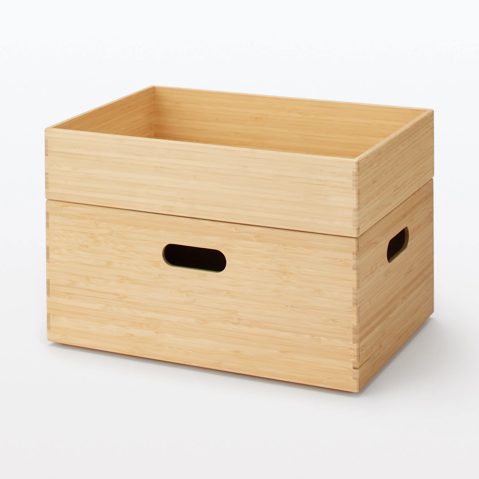 Stackable Bamboo Box - Medium W37 x D26 x H16.5 cm - Image 9