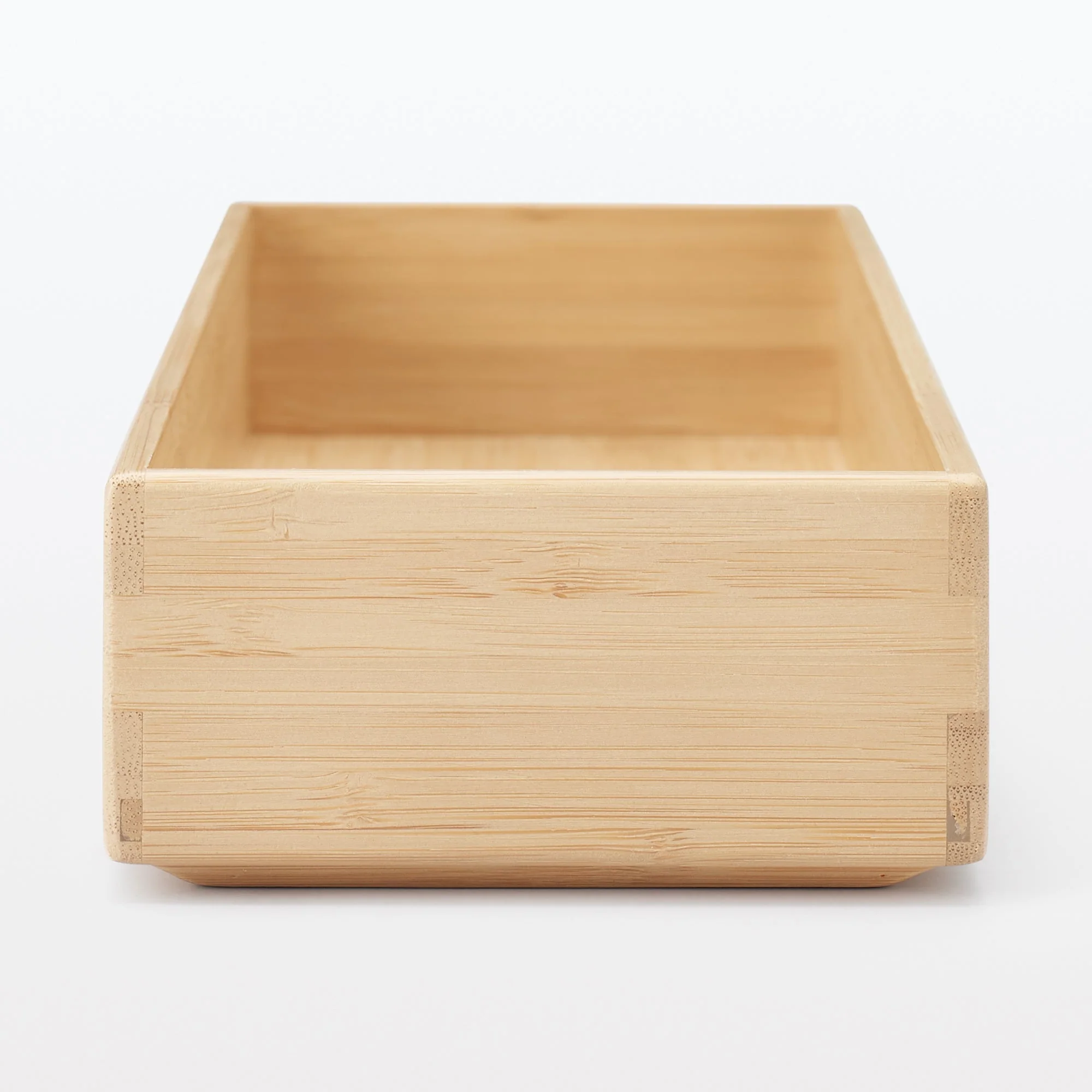 Stackable Bamboo Organizer Box - Large W11.5 x D34 x H5.5 cm - Image 3