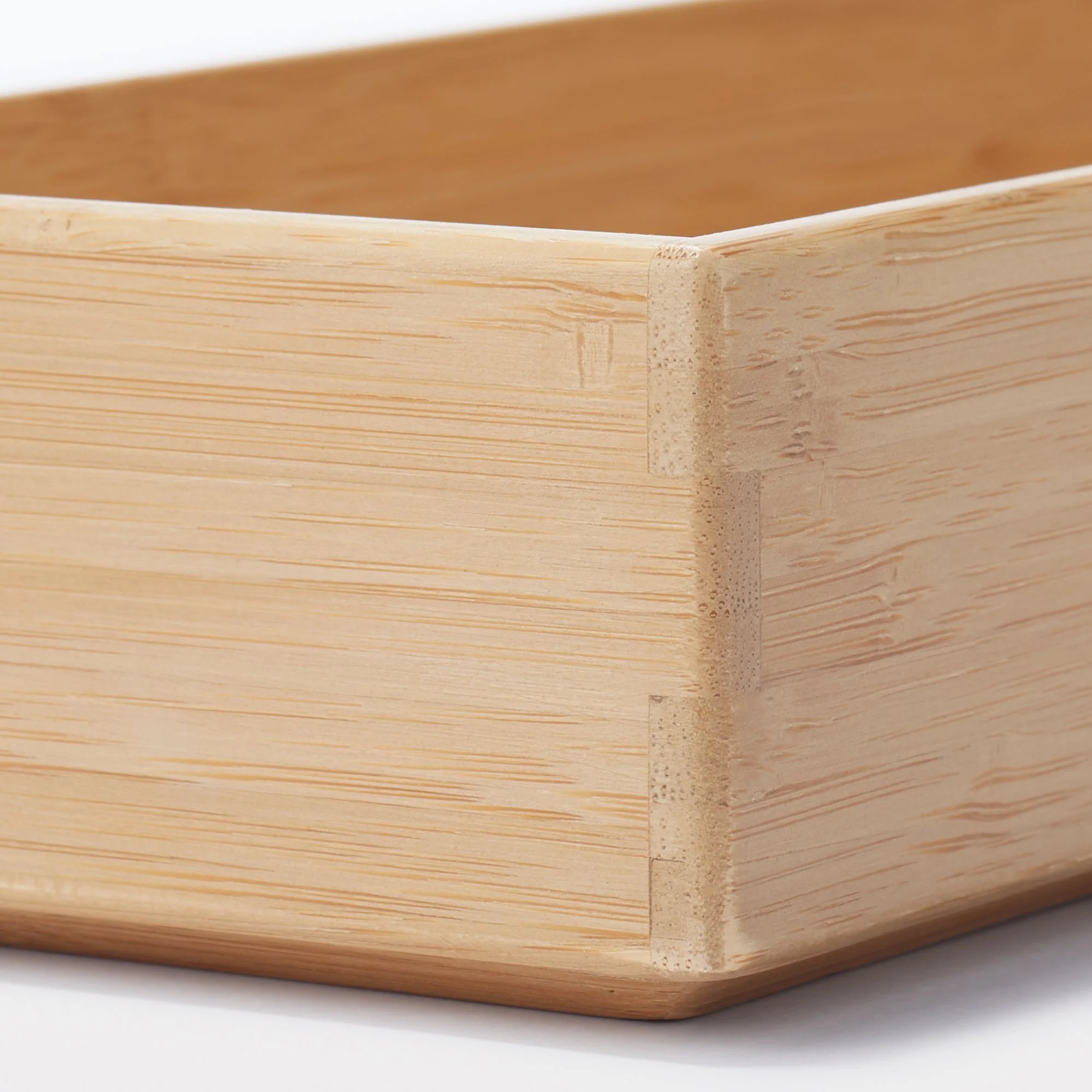 Stackable Bamboo Organizer Box - Large W11.5 x D34 x H5.5 cm - Image 6