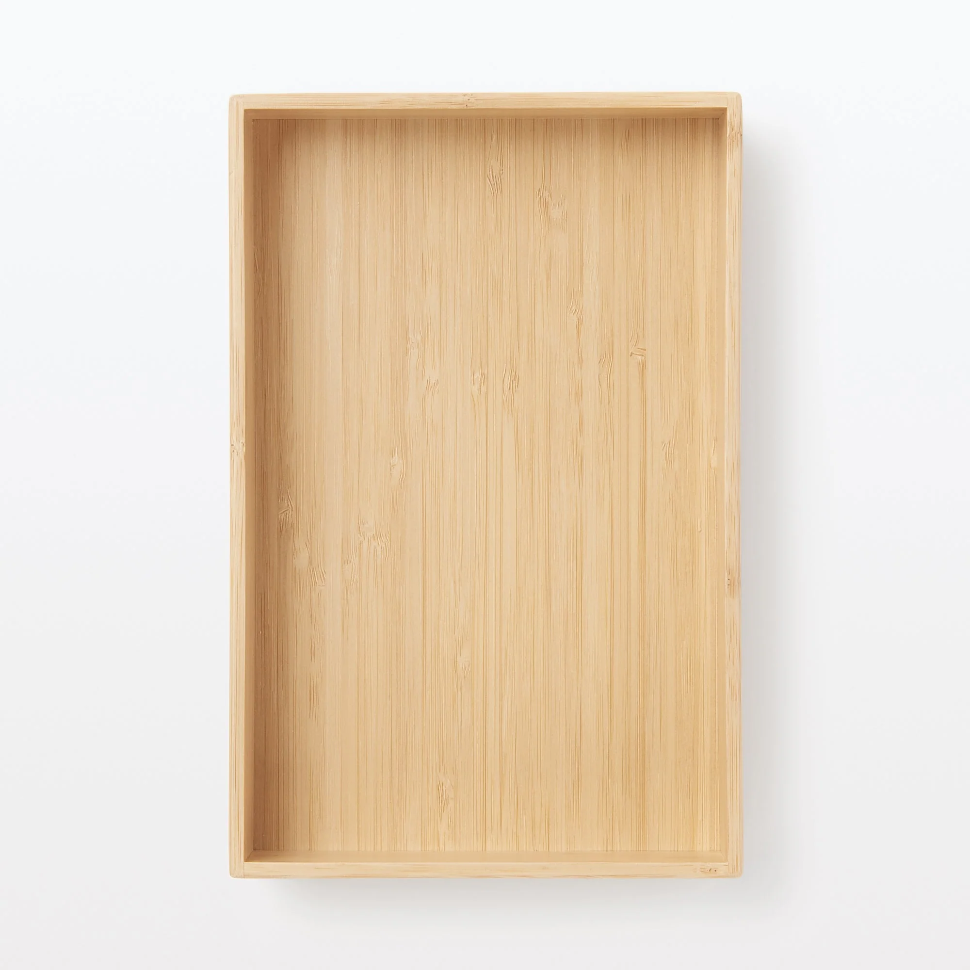 Stackable Bamboo Organizer Box - Medium W17 x D26 x H5.5 cm - Image 5