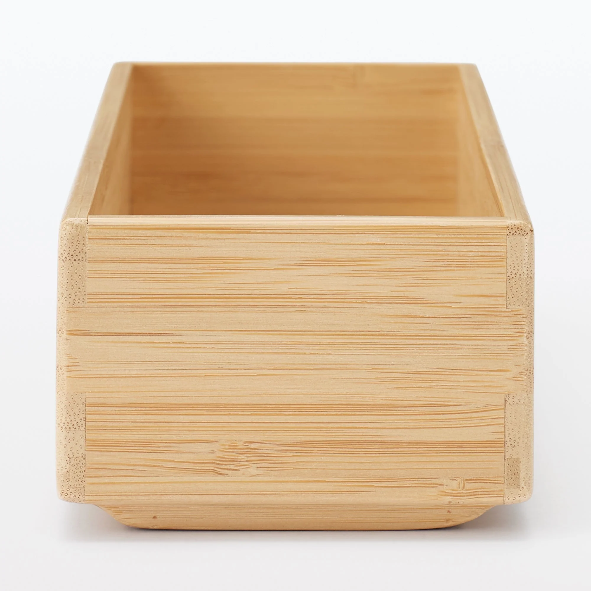 Stackable Bamboo Organizer Box - Small W8.5 x D26 x H5.5 cm - Image 3