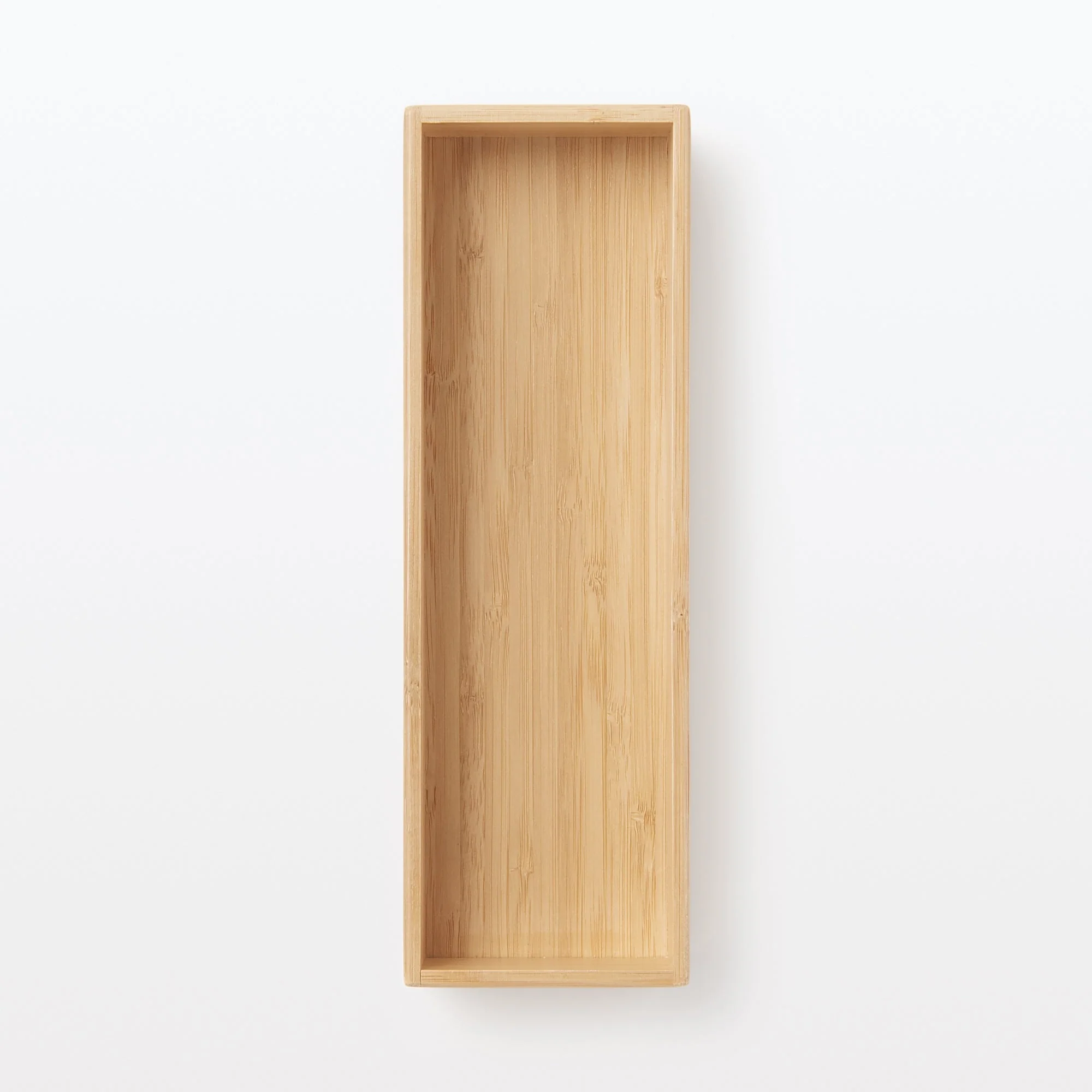 Stackable Bamboo Organizer Box - Small W8.5 x D26 x H5.5 cm - Image 5