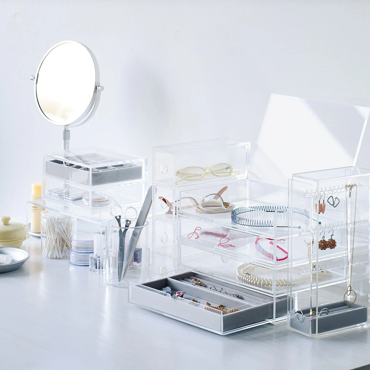 Stackable Velour Case for Accessories - Image 13
