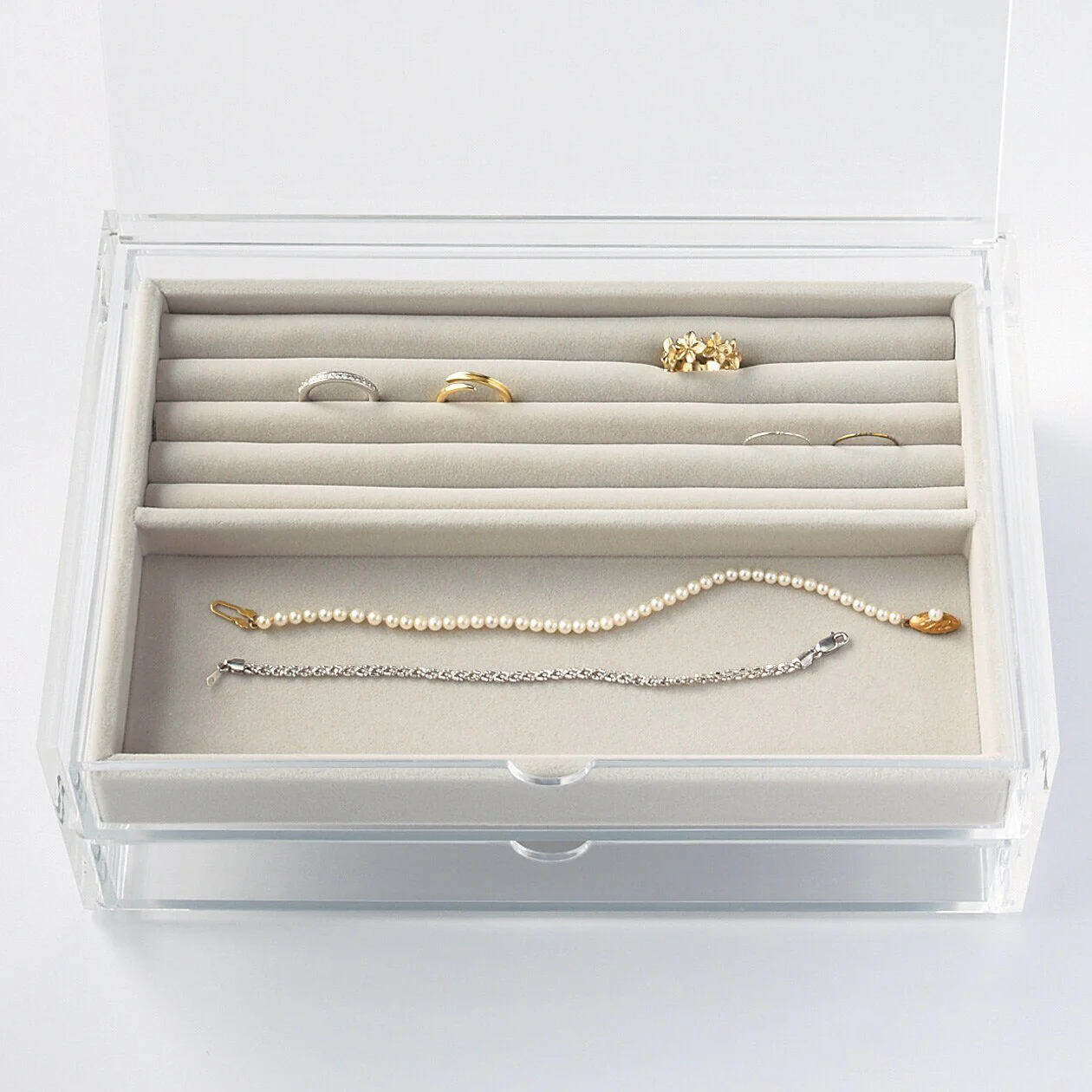 Stackable Velour Case for Accessories - Image 8