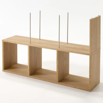 Stacking Shelf - Oak - 3 Tiers - Image 4