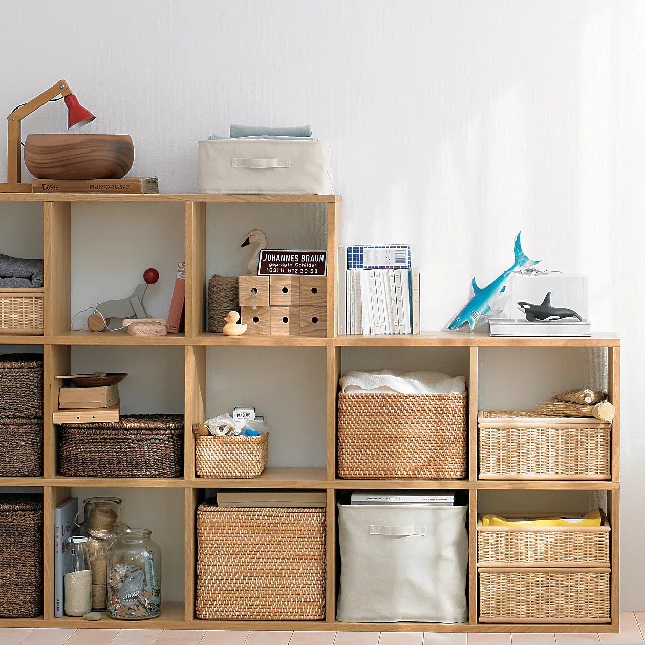 Additional Stacking Shelf - Oak - 2 Tiers - Image 2