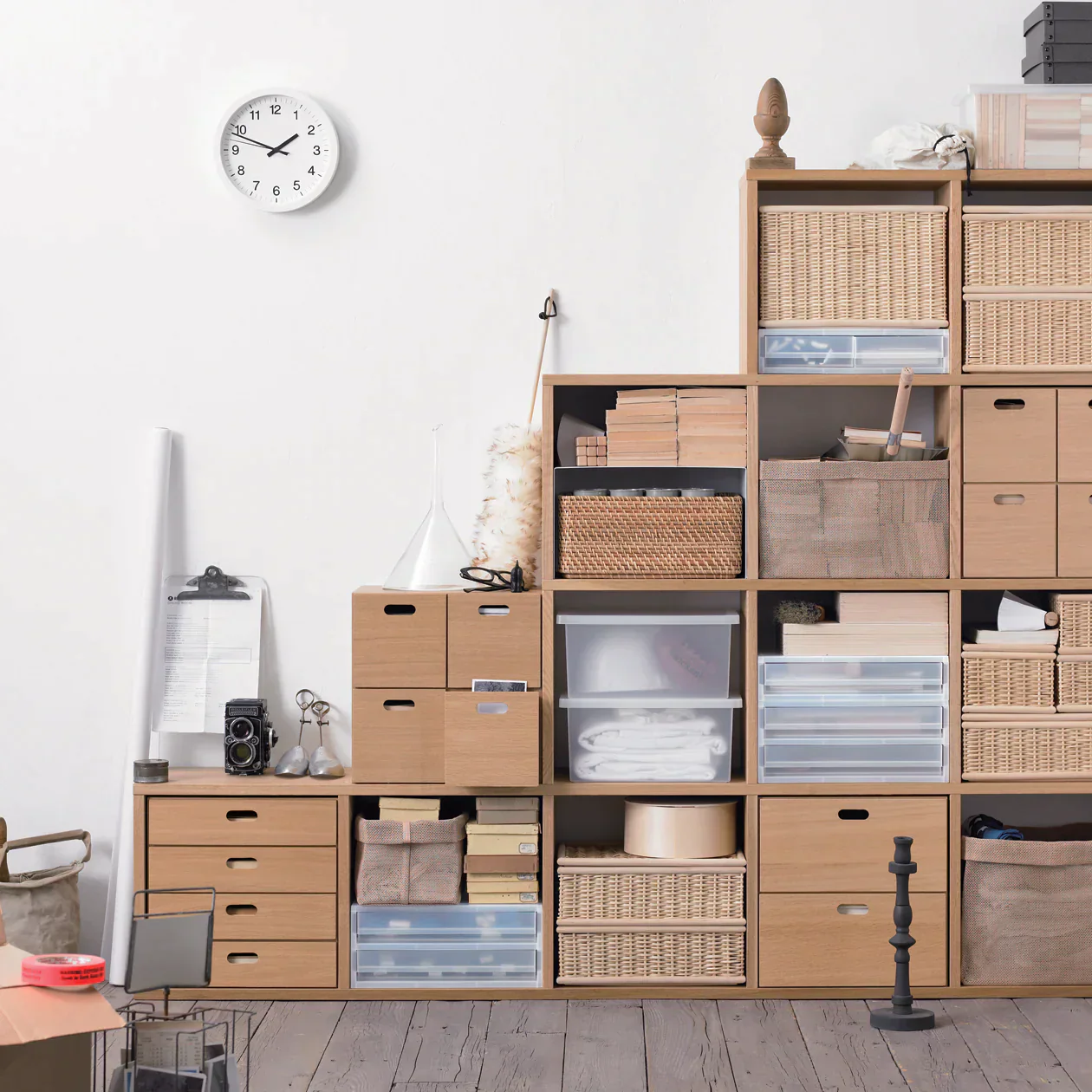 Additional Stacking Shelf - Oak - 3 Tiers - Image 3