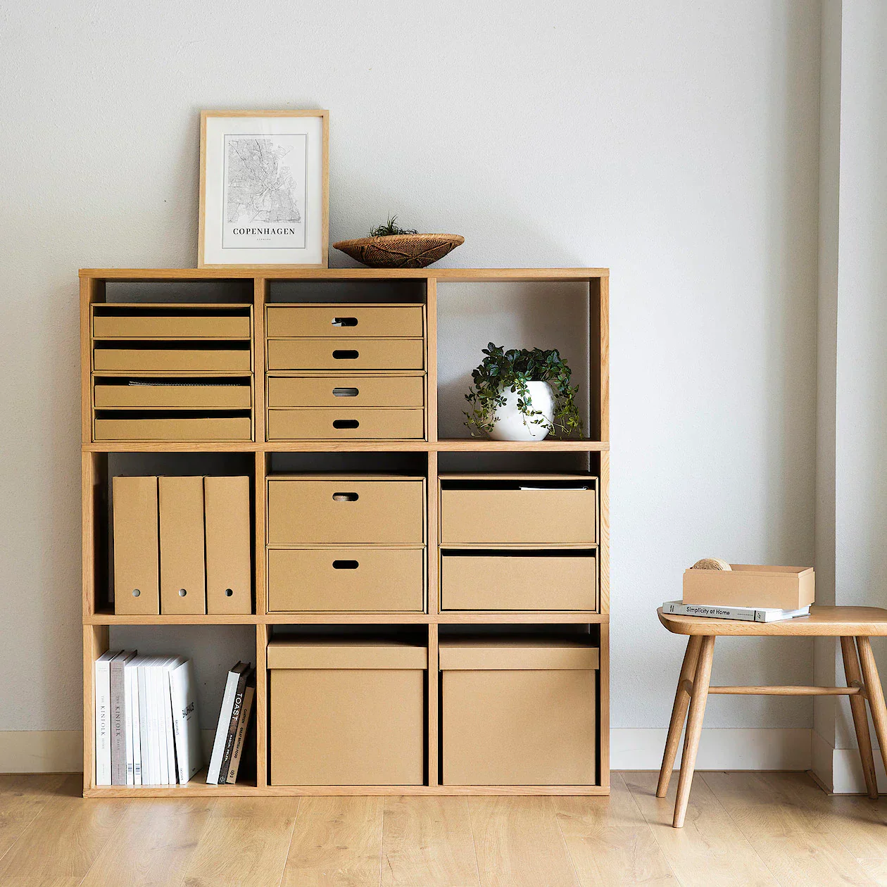 Additional Stacking Shelf - Oak - 3 Tiers - Image 5