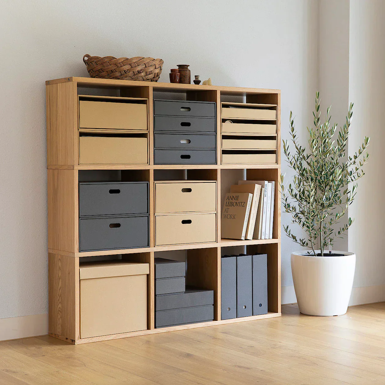 Additional Stacking Shelf - Oak - 3 Tiers - Image 9