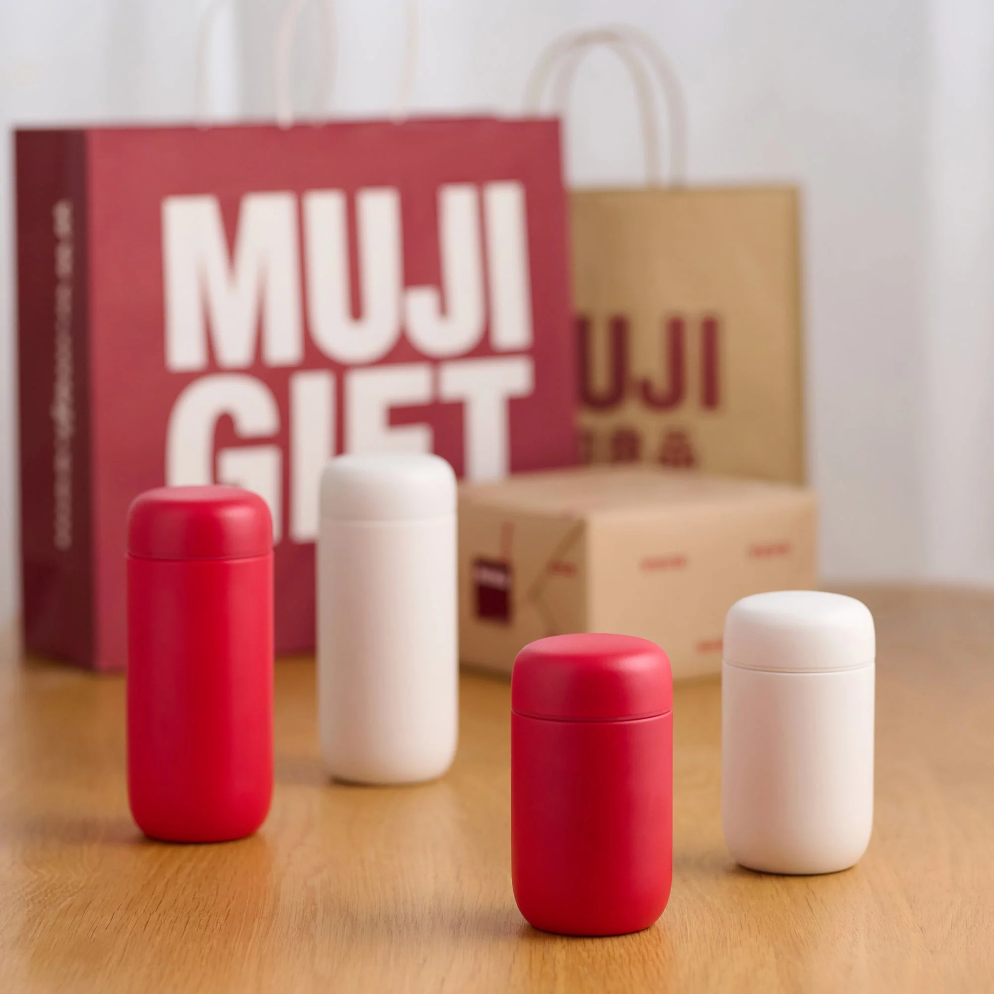 Stainless Steel Bottle - Red (320 ml) - Image 16