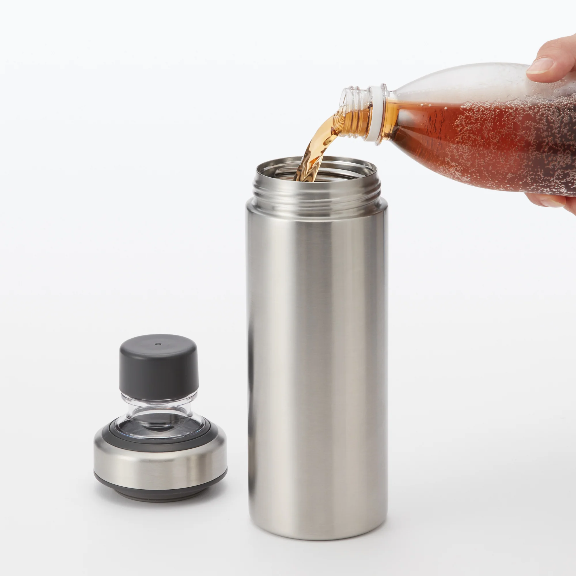 Stainless Steel Carbonated Drink-Safe Cool Tumbler - Image 2