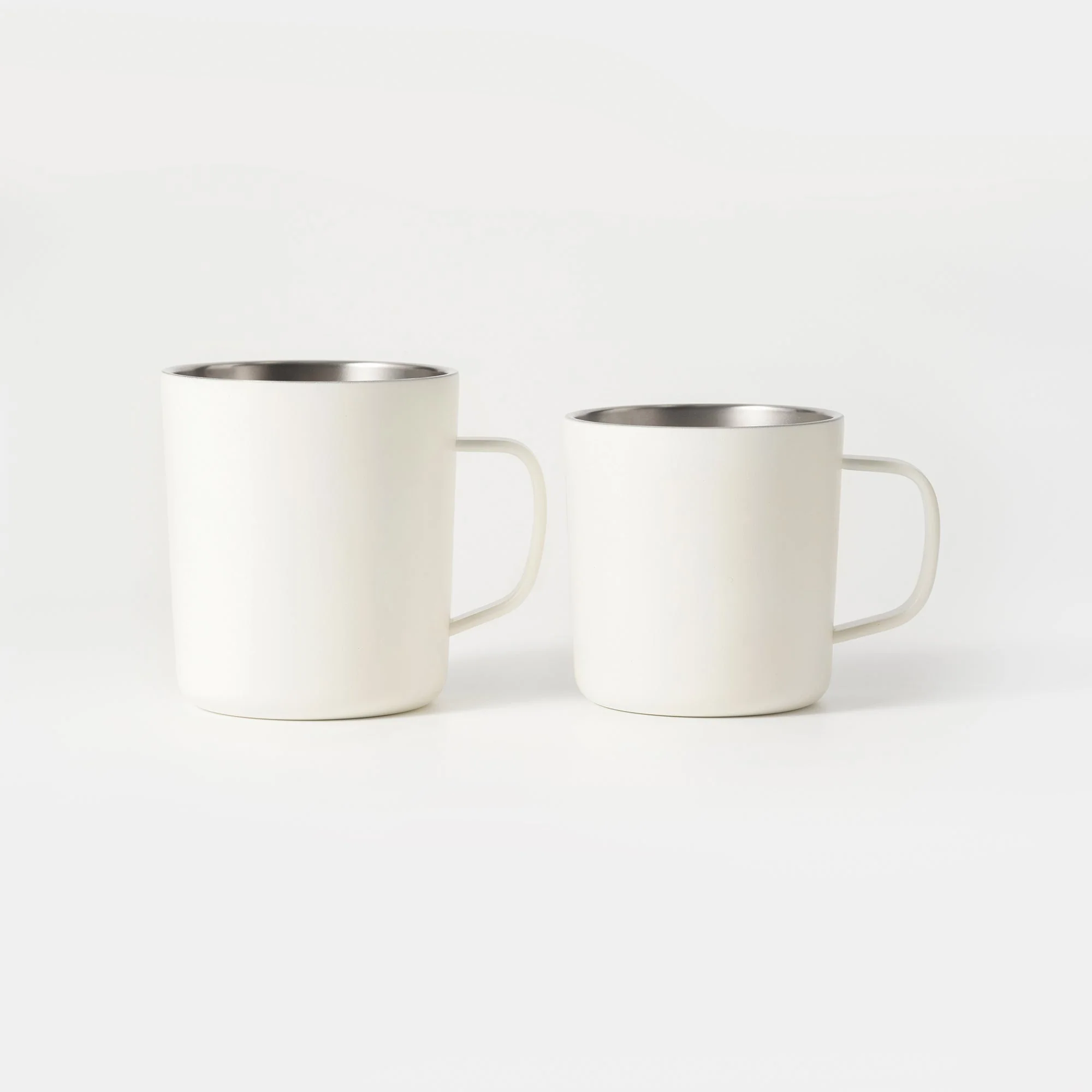 Stainless Steel Mug Cup - White (380 ml) - Image 4