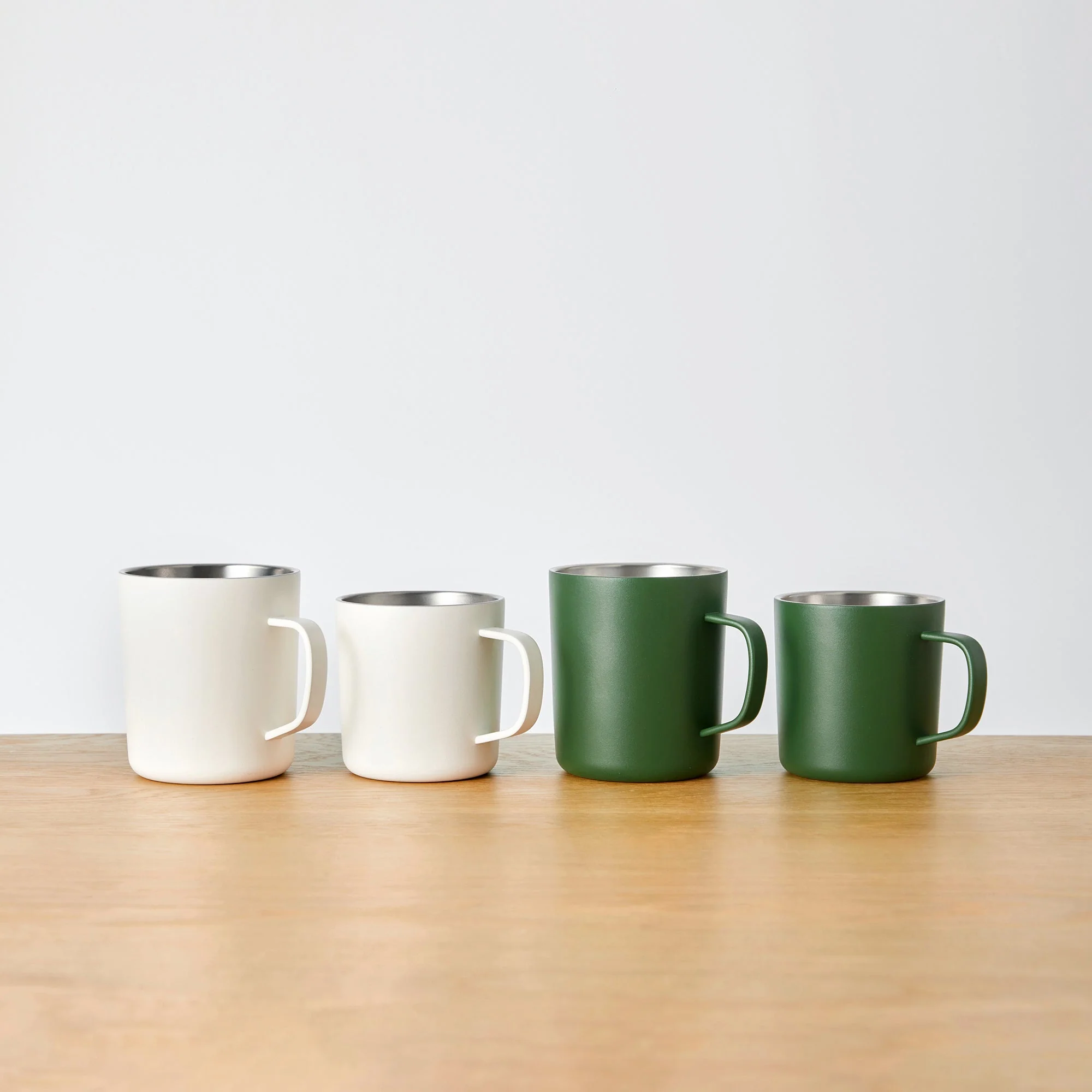 Stainless Steel Mug Cup - White (380 ml) - Image 5