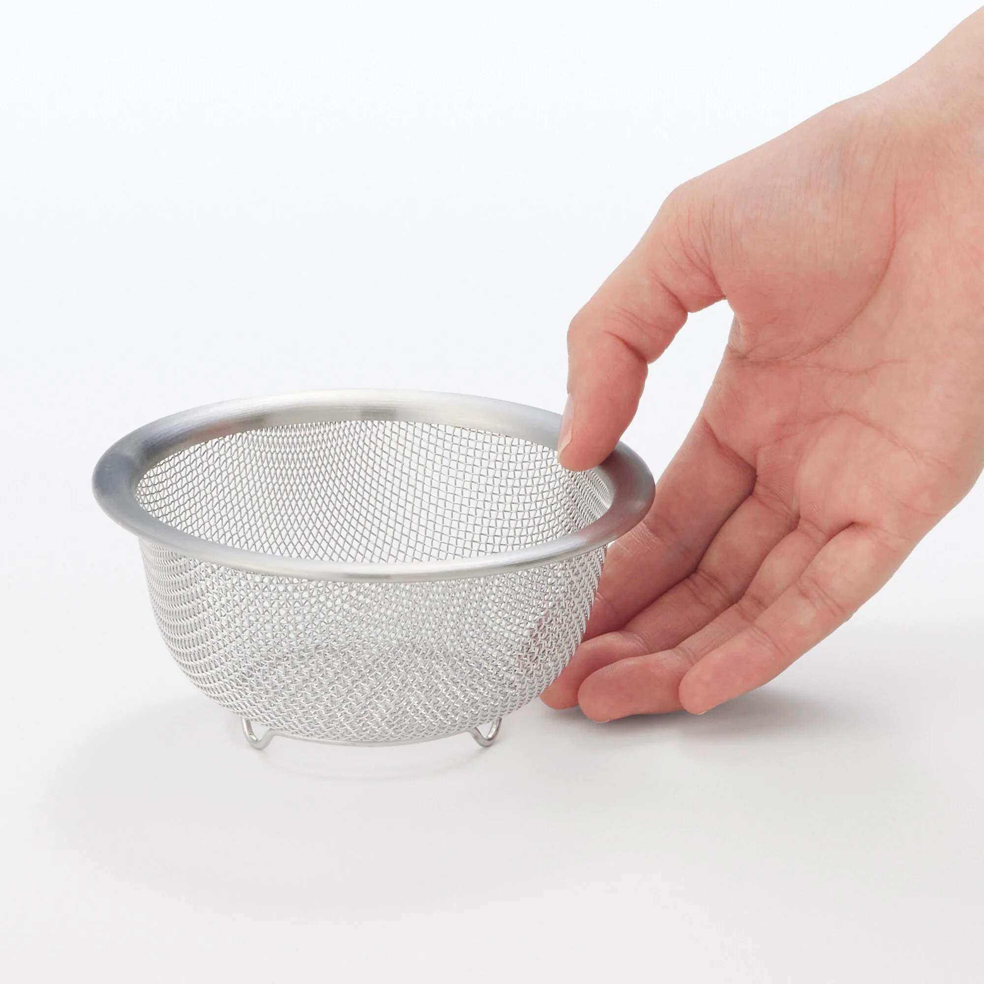 Stainless Steel Strainer - Dia. 11.5 cm - Image 6