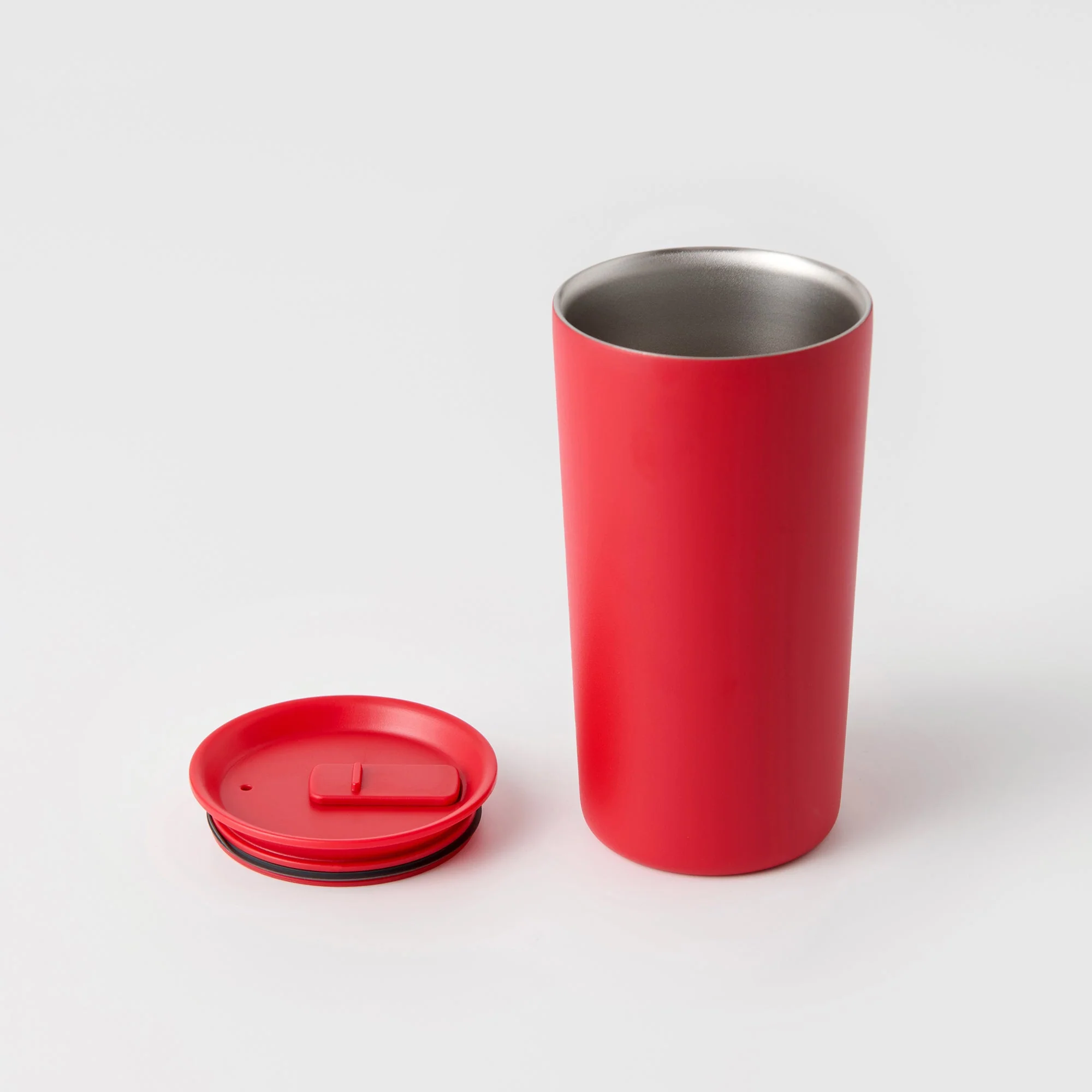 Stainless Steel Tumbler - Red (450 ml) - Image 4