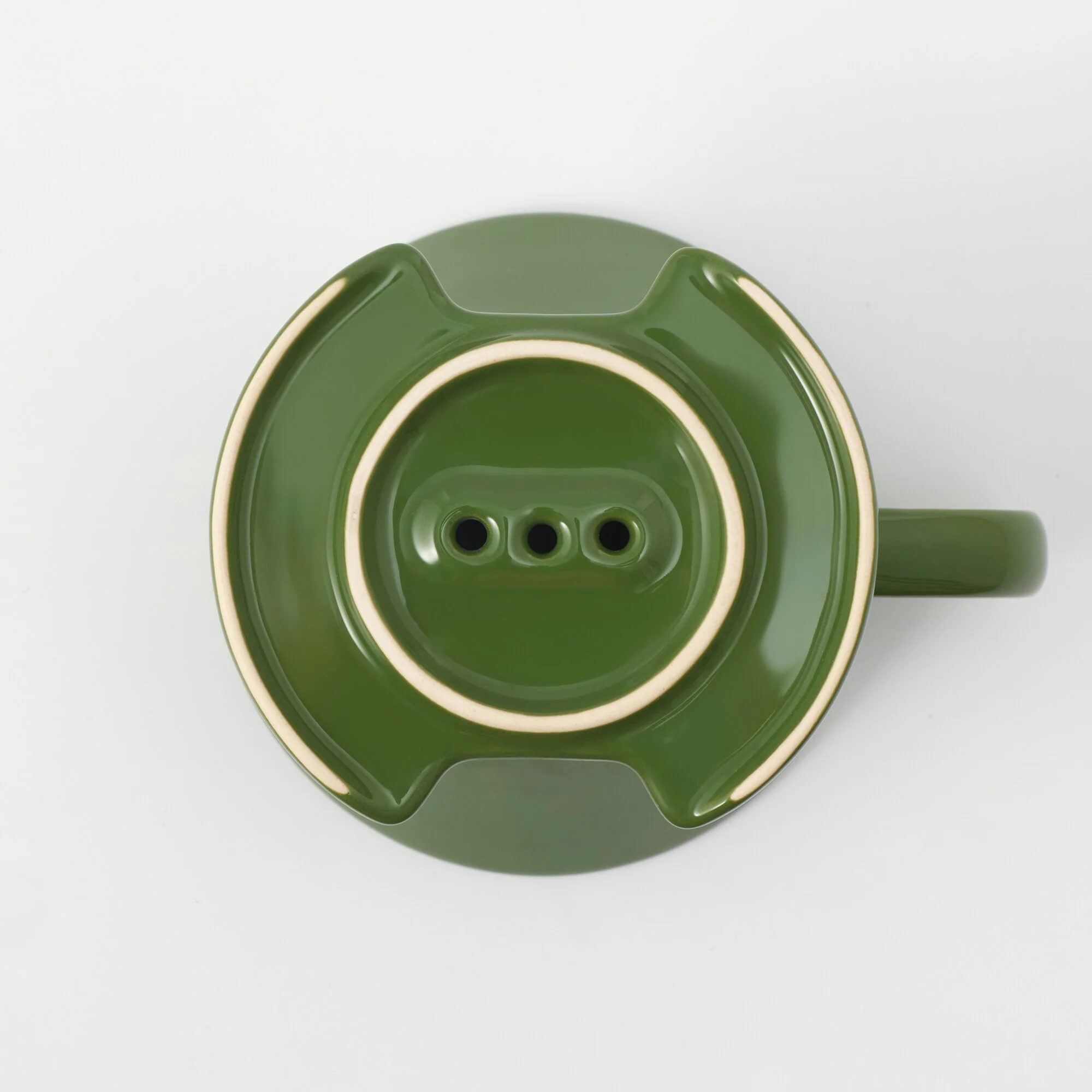 Stoneware Coffee Dripper - Green - Image 5