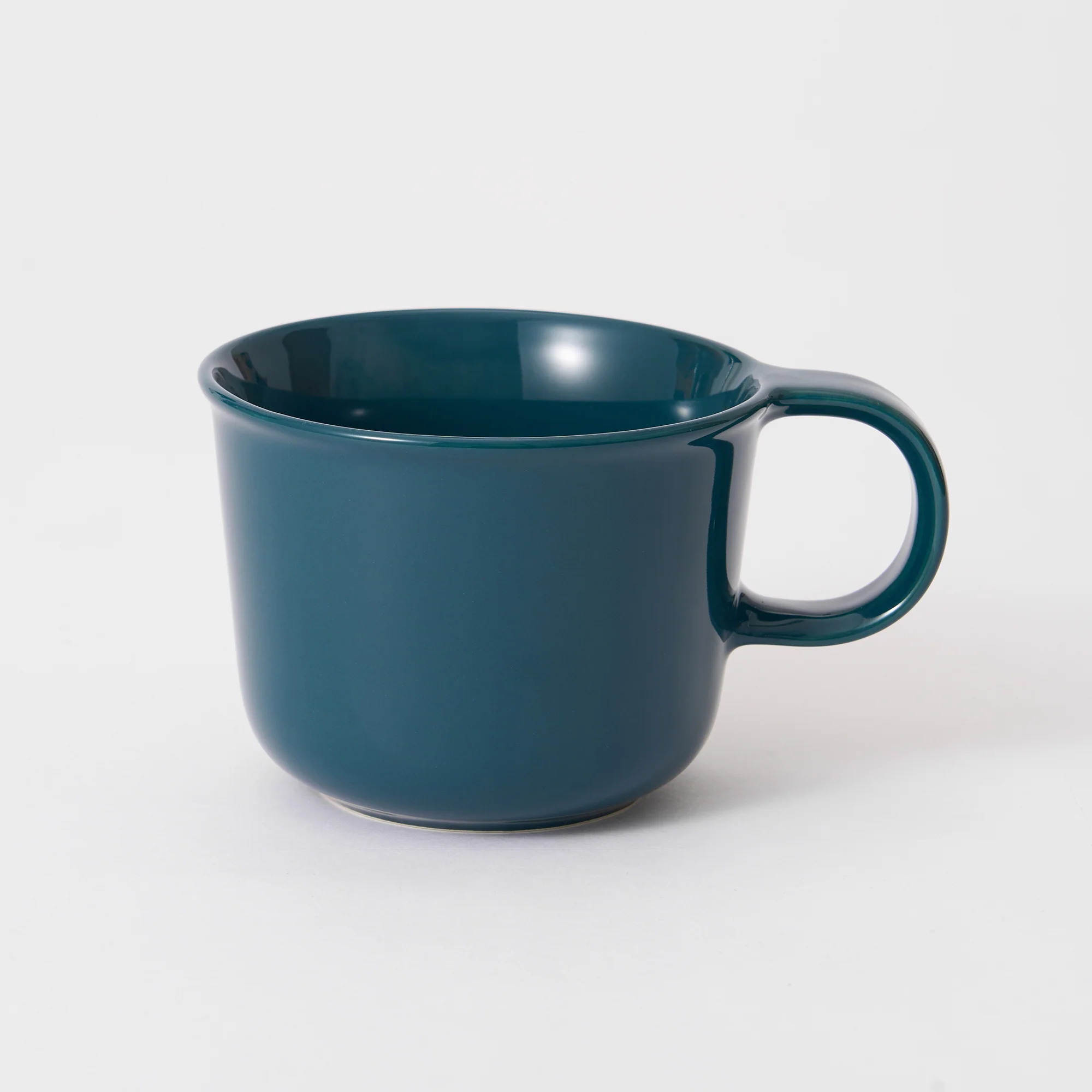 Stoneware Mug Cup (330 ml) - Dark Blue - Image 2