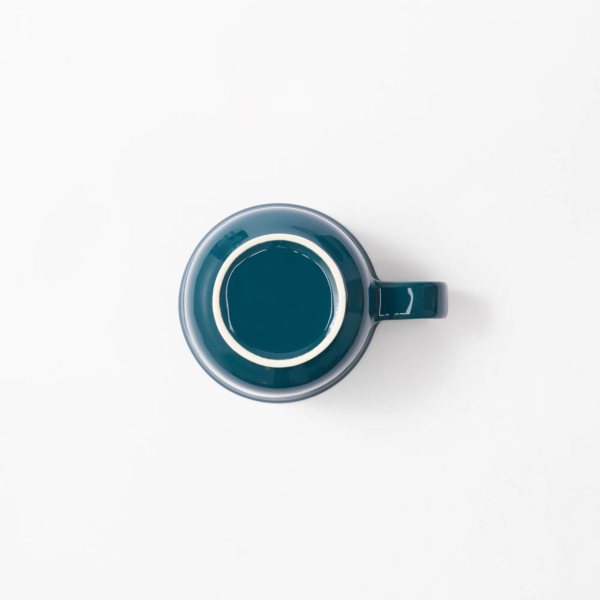 Stoneware Mug Cup (330 ml) - Dark Blue - Image 4