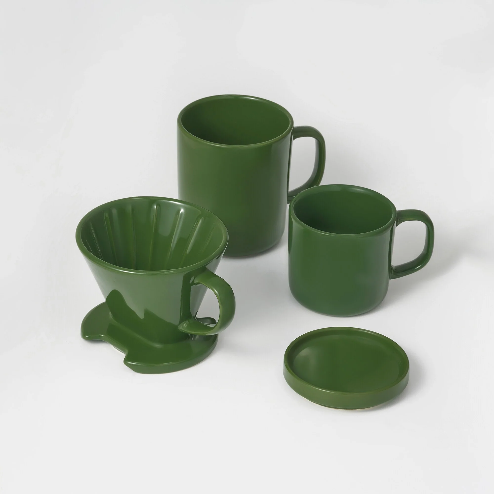 Stoneware Multi Saucer - Green - Image 7