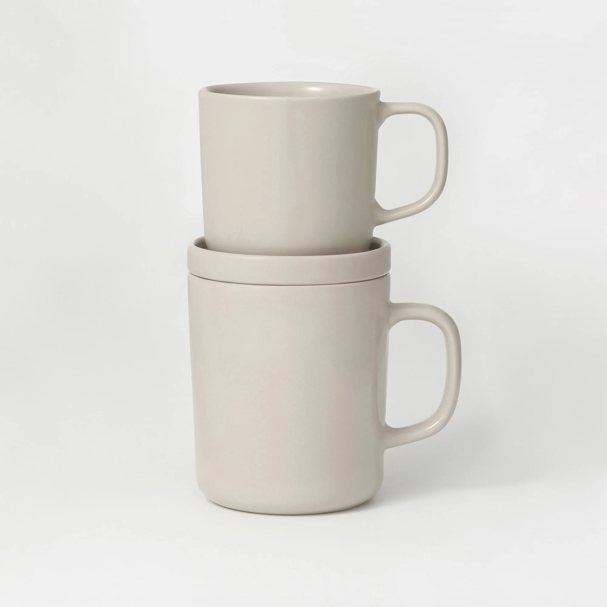 Stoneware Multi Saucer - Grey Beige - Image 6