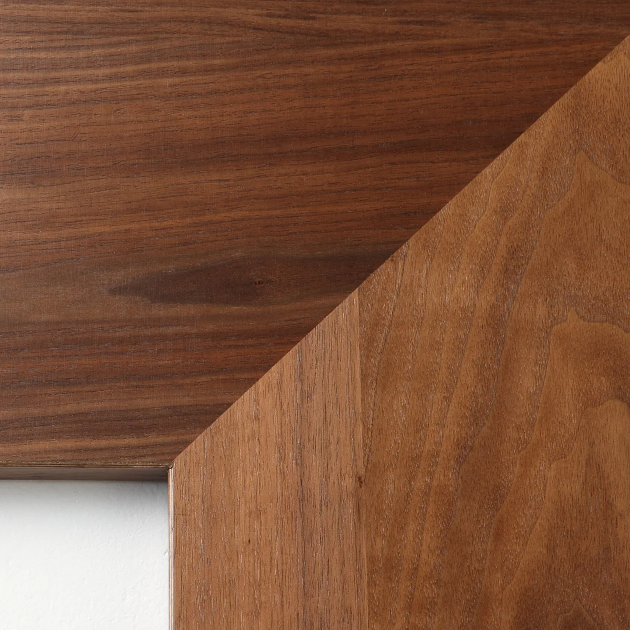 SUS Shelving Unit Additional Corner Shelf - Walnut - Image 4