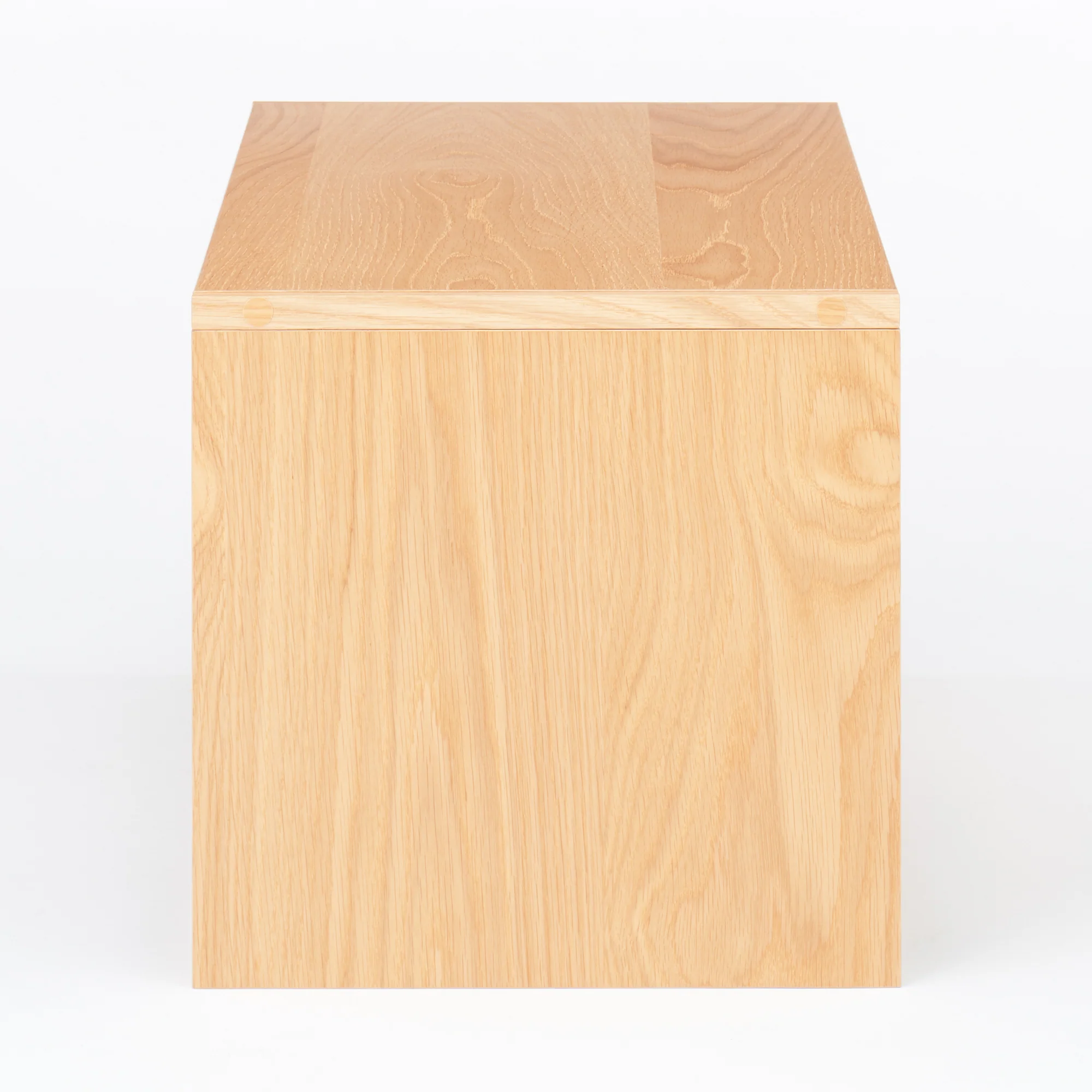 SUS Shelving Unit - Oak - Box With Glass Sliding Door - Image 5