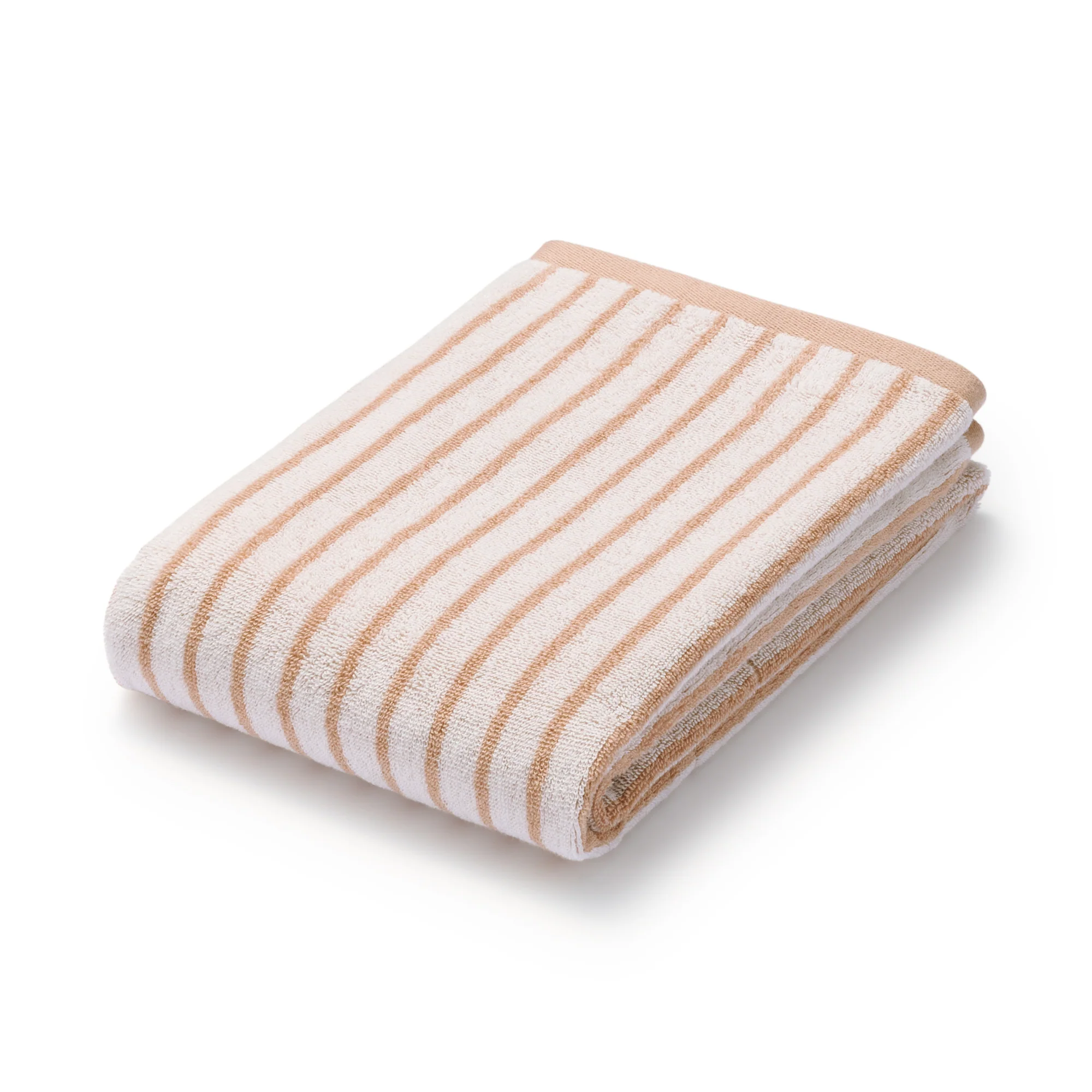 Twin Pile Reversible Stripe Bath Towel - Image 5