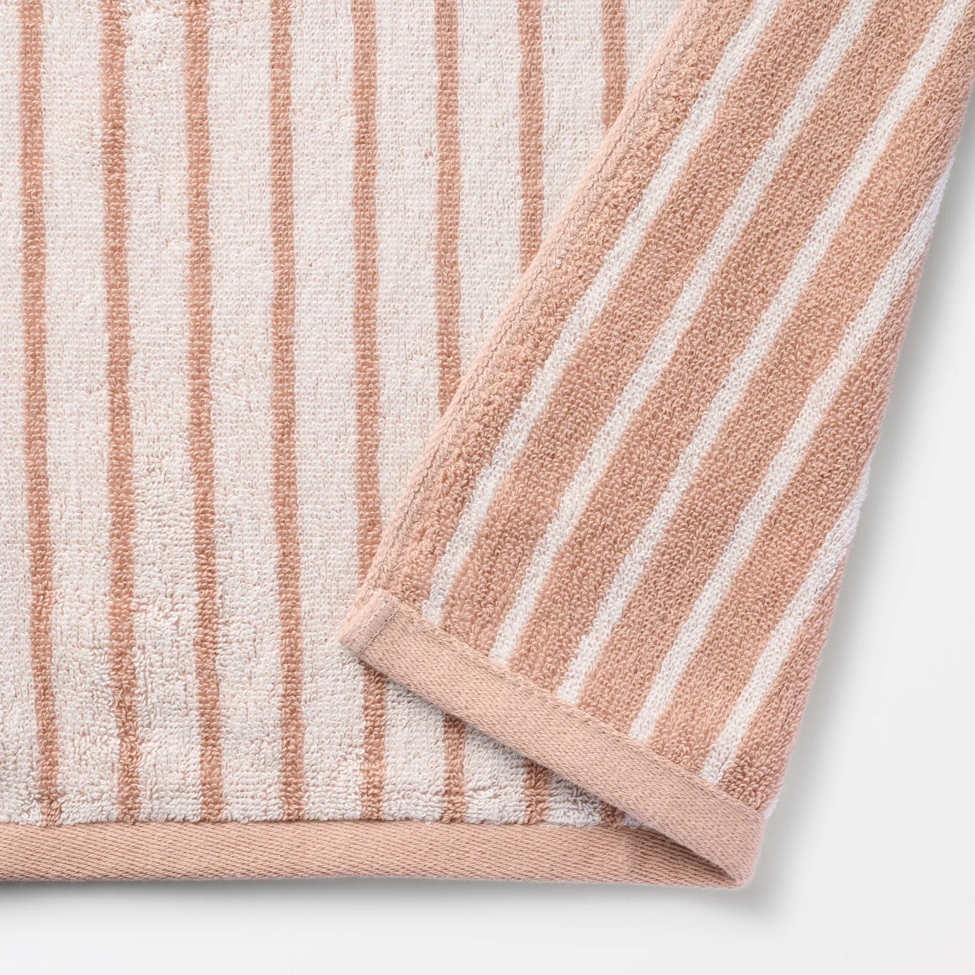 Twin Pile Reversible Stripe Bath Towel - Image 6