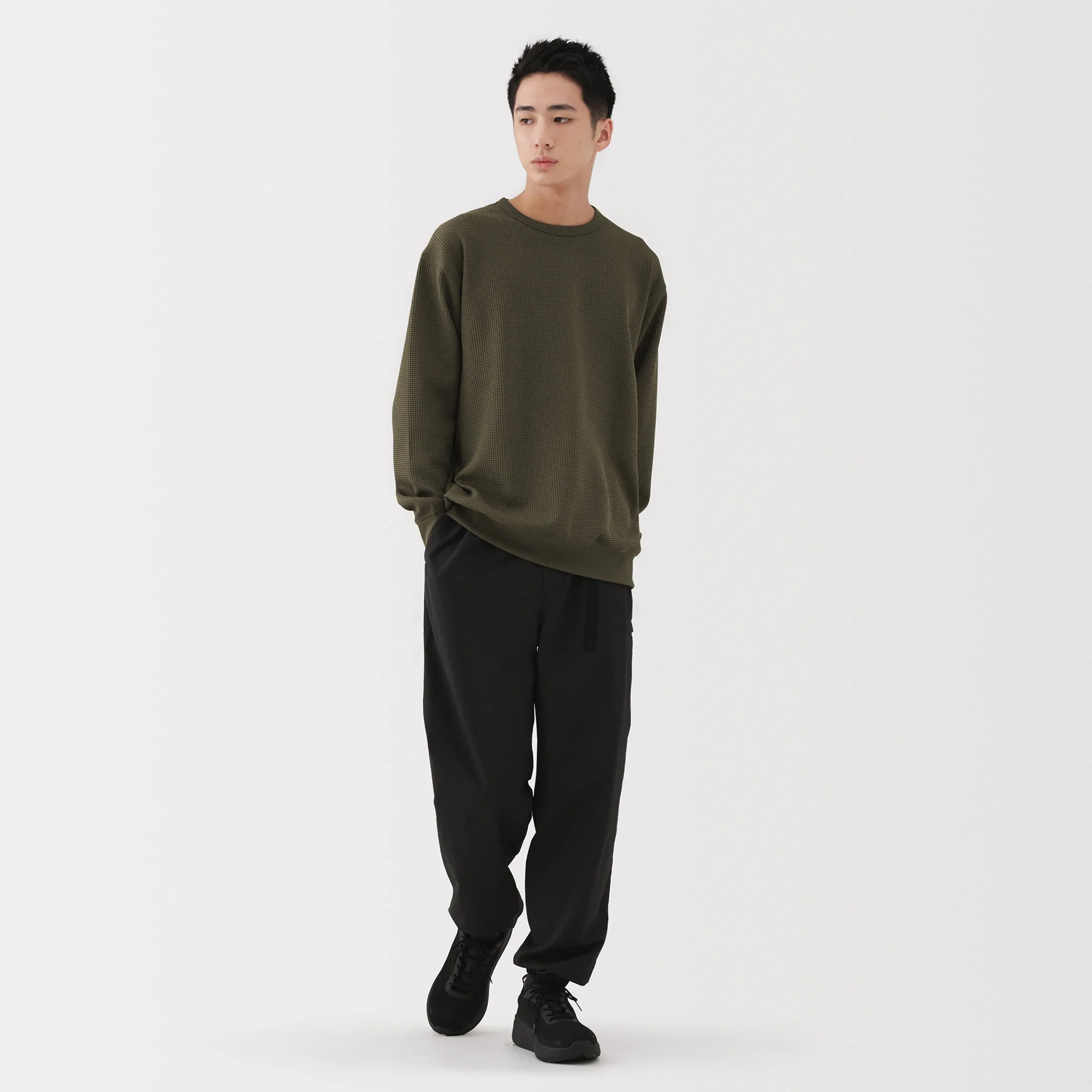 UV Protection Waffle T-Shirt - Image 18