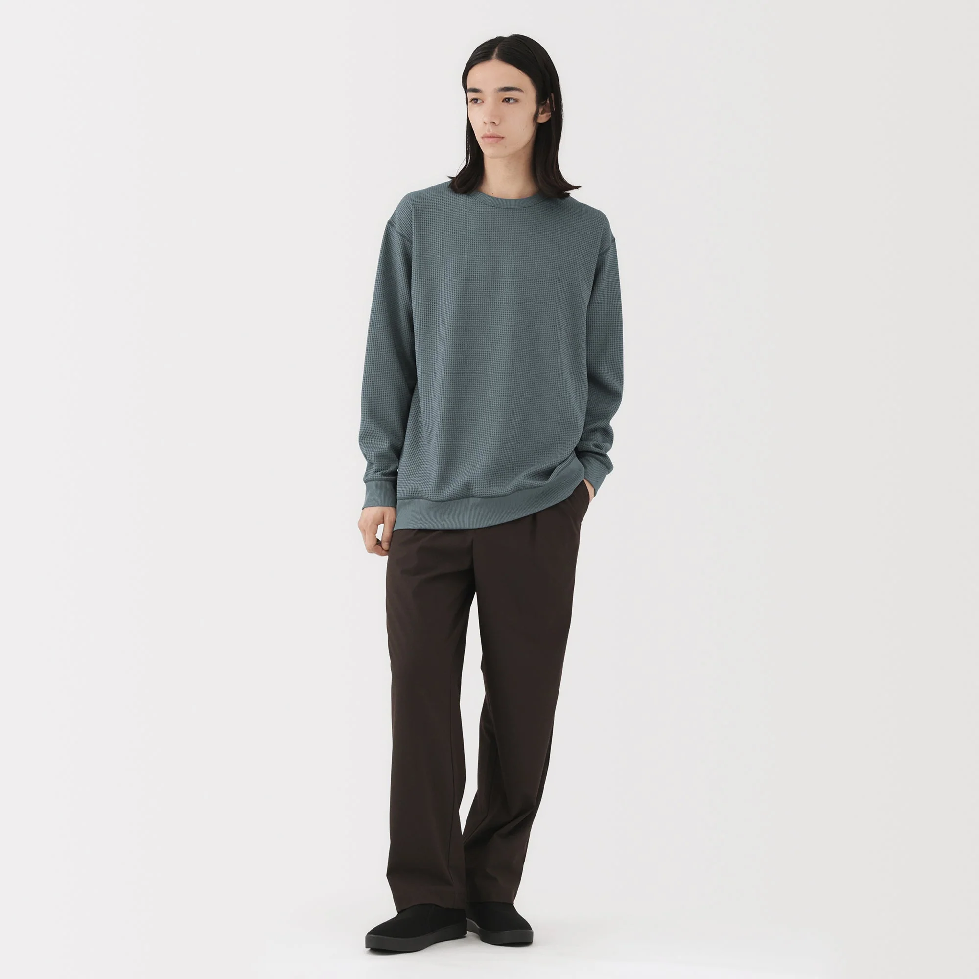 UV Protection Waffle T-Shirt - Image 25