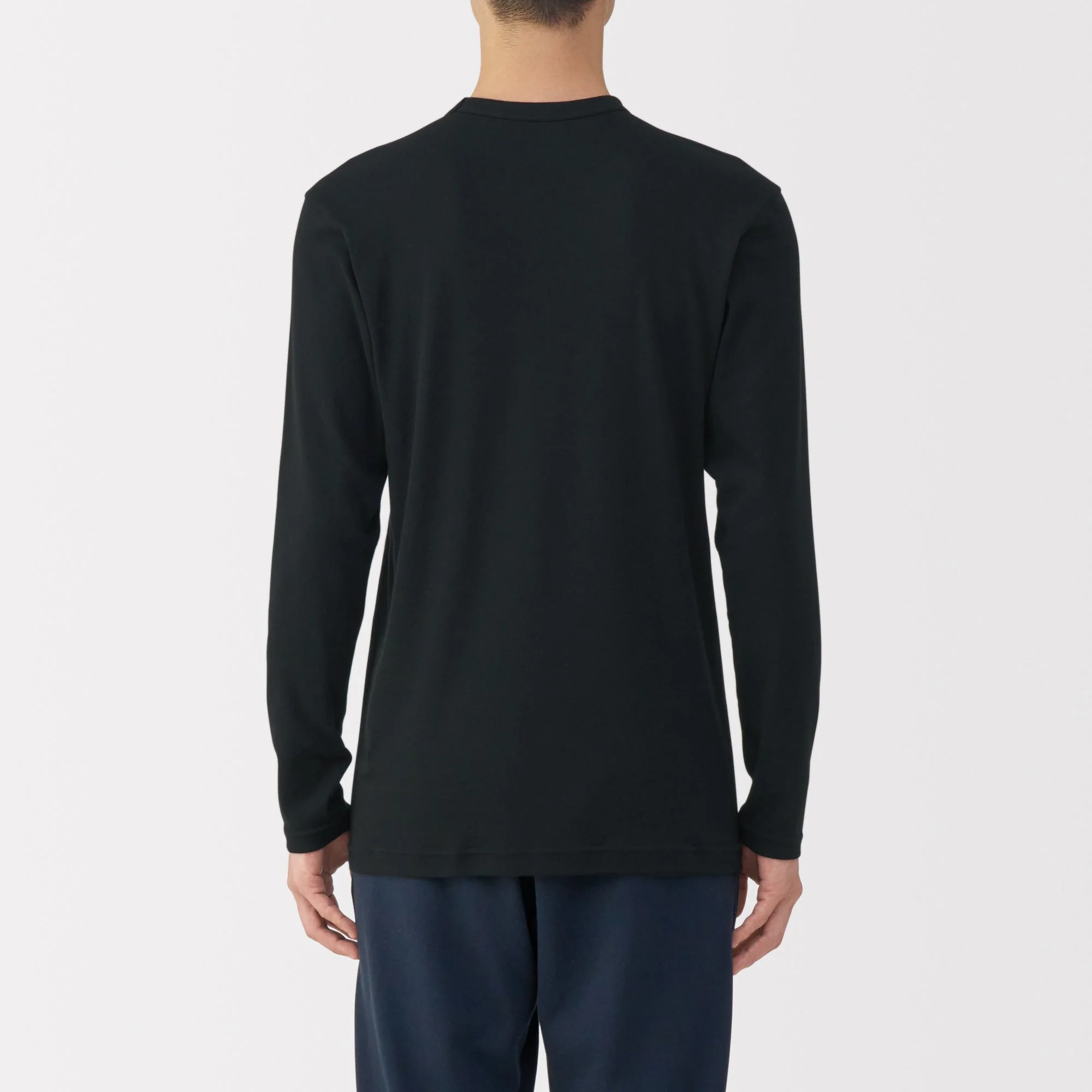 Warm Cotton Crew Neck T-Shirt - Image 20