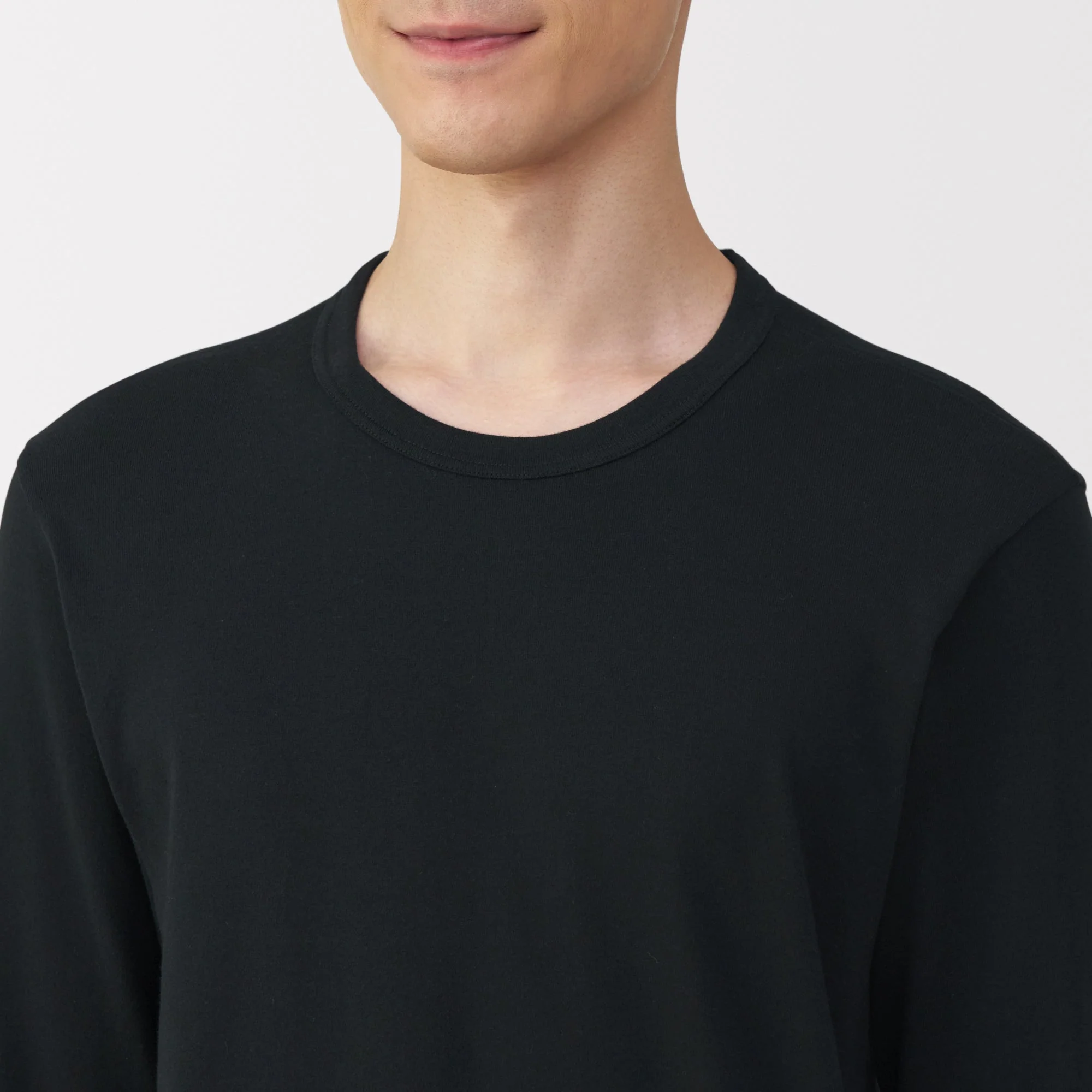 Warm Cotton Crew Neck T-Shirt - Image 21