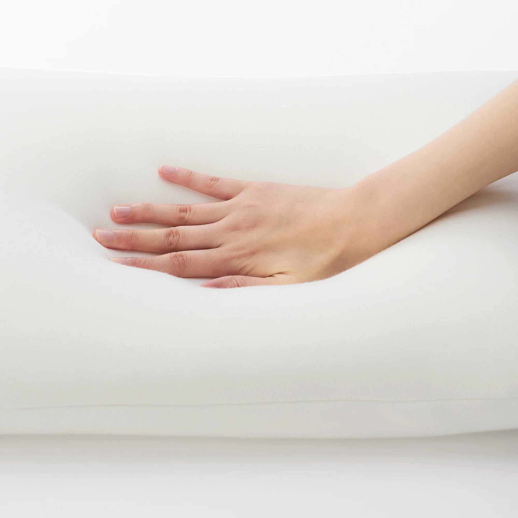 Washable Cover Plump Low Pillow (40 x 60 cm) - Image 3