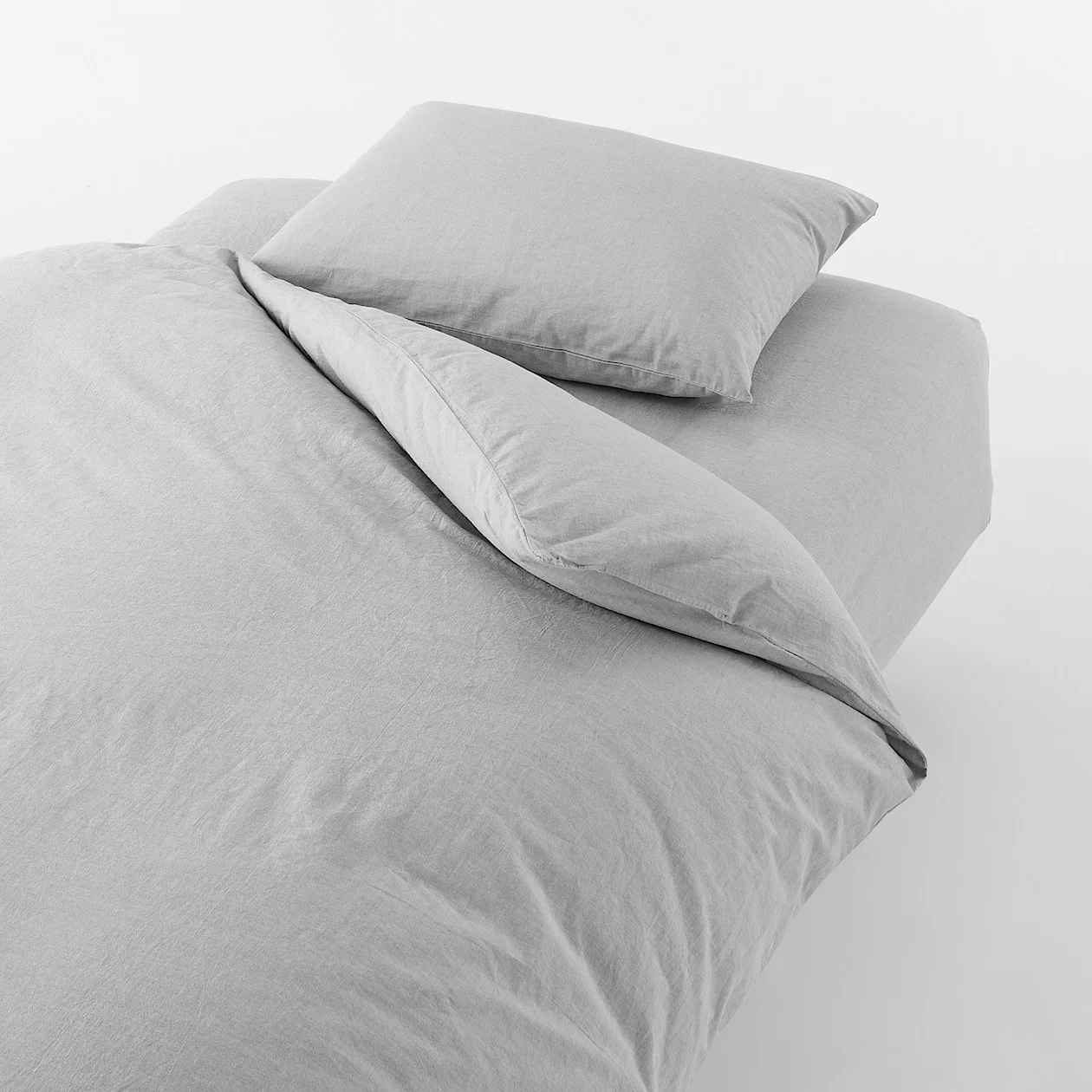 Washed Cotton Fitted Sheet - Image 8