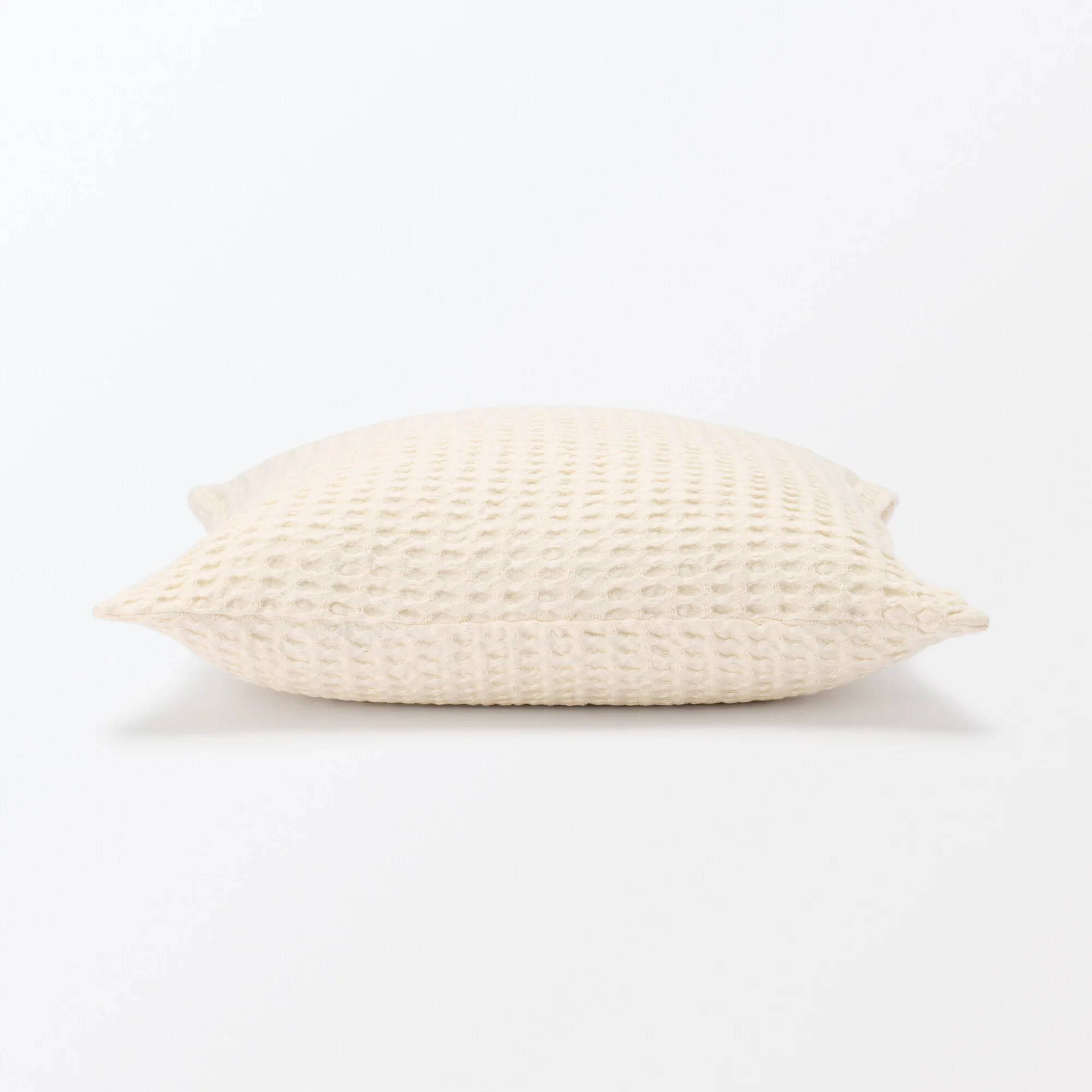 Washed Cotton Waffle Cushion Cover (43 x 43 cm) - Image 2