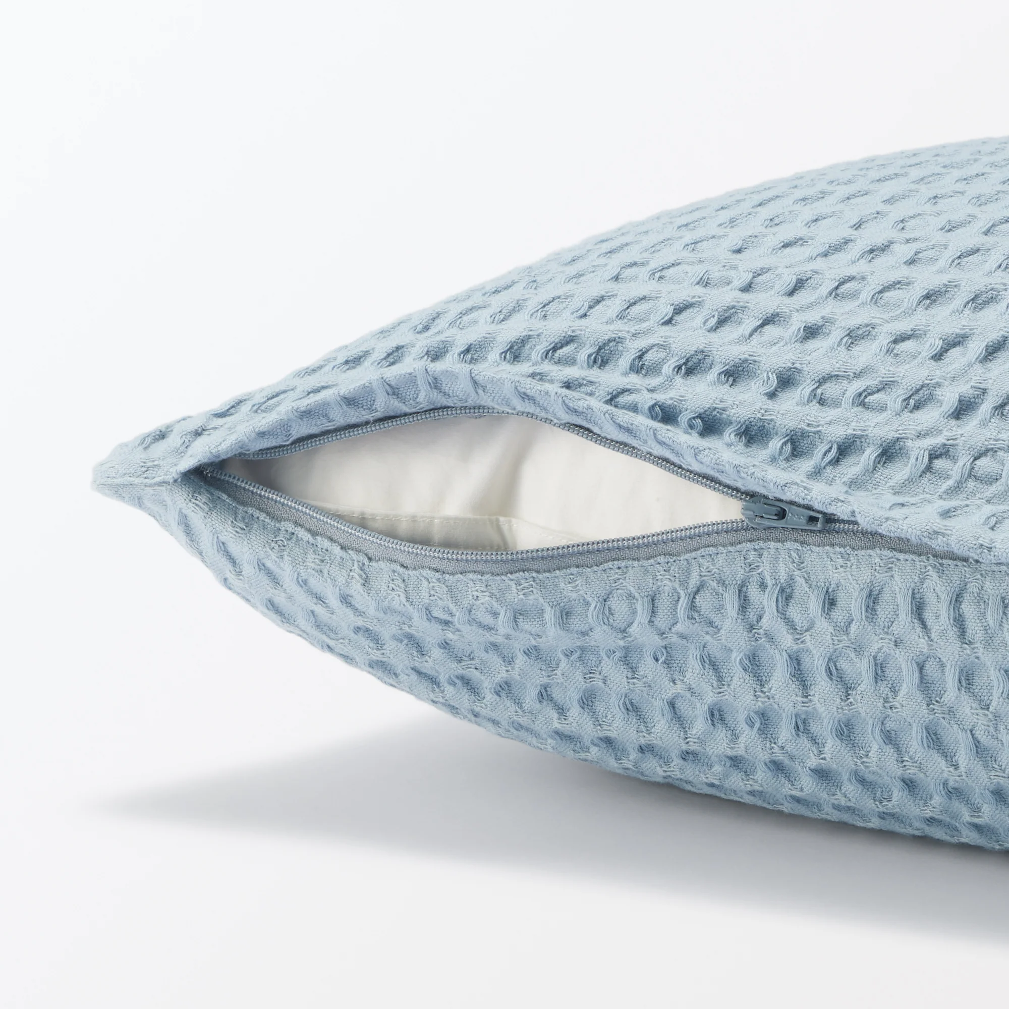 Washed Cotton Waffle Cushion Cover (55 x 59 cm) - Image 12