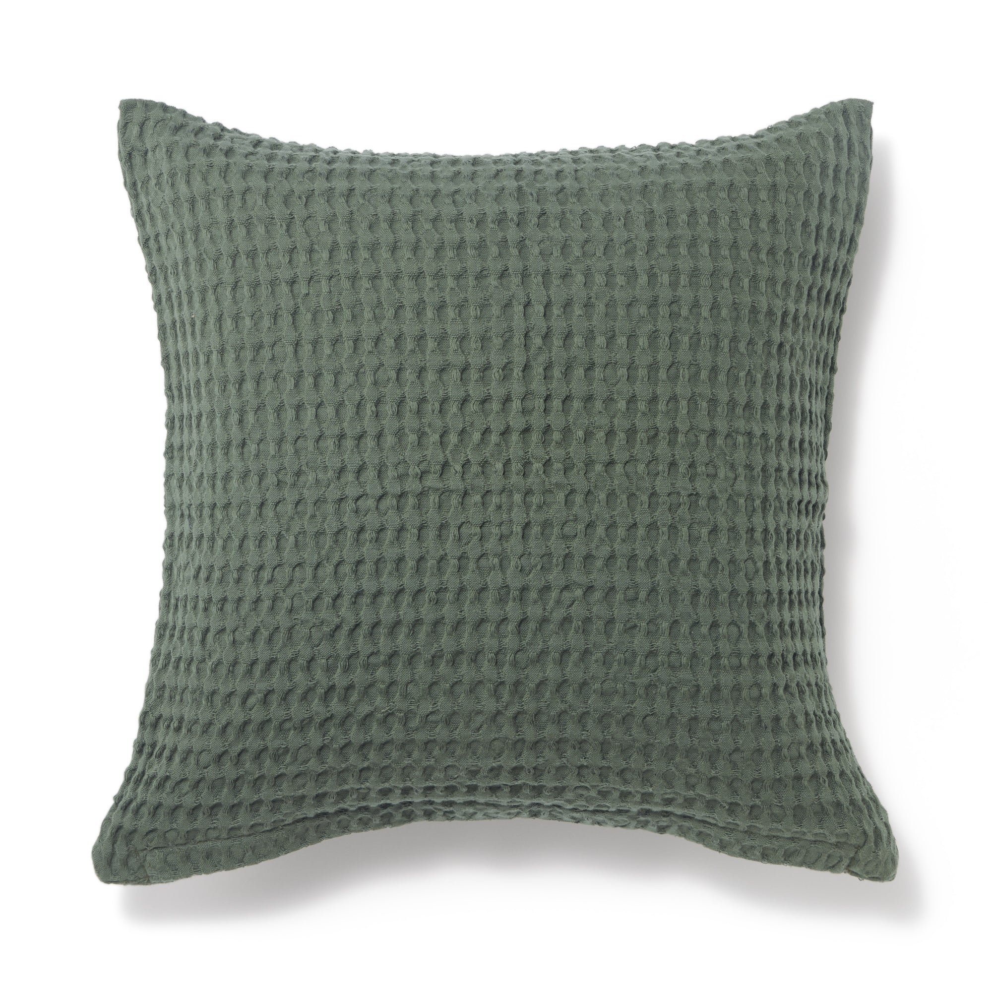 Washed Cotton Waffle Cushion Cover (55 x 59 cm) - Image 14