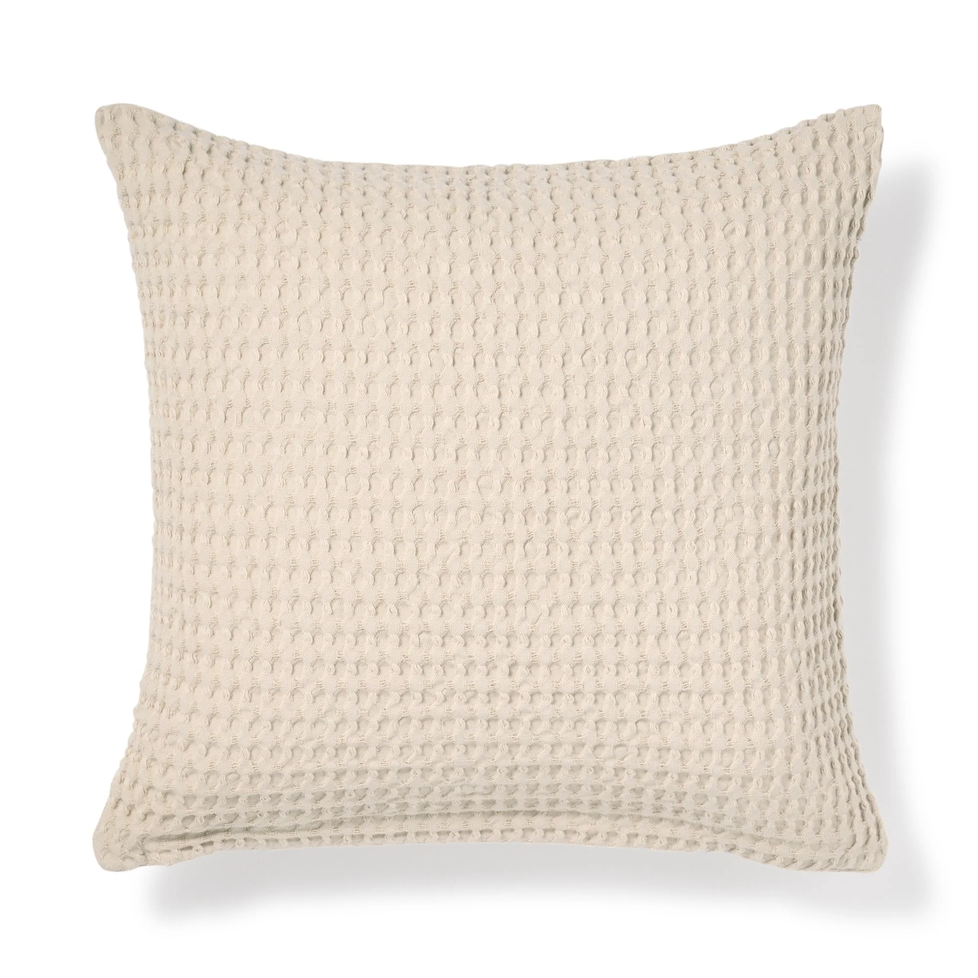 Washed Cotton Waffle Cushion Cover (55 x 59 cm) - Image 5