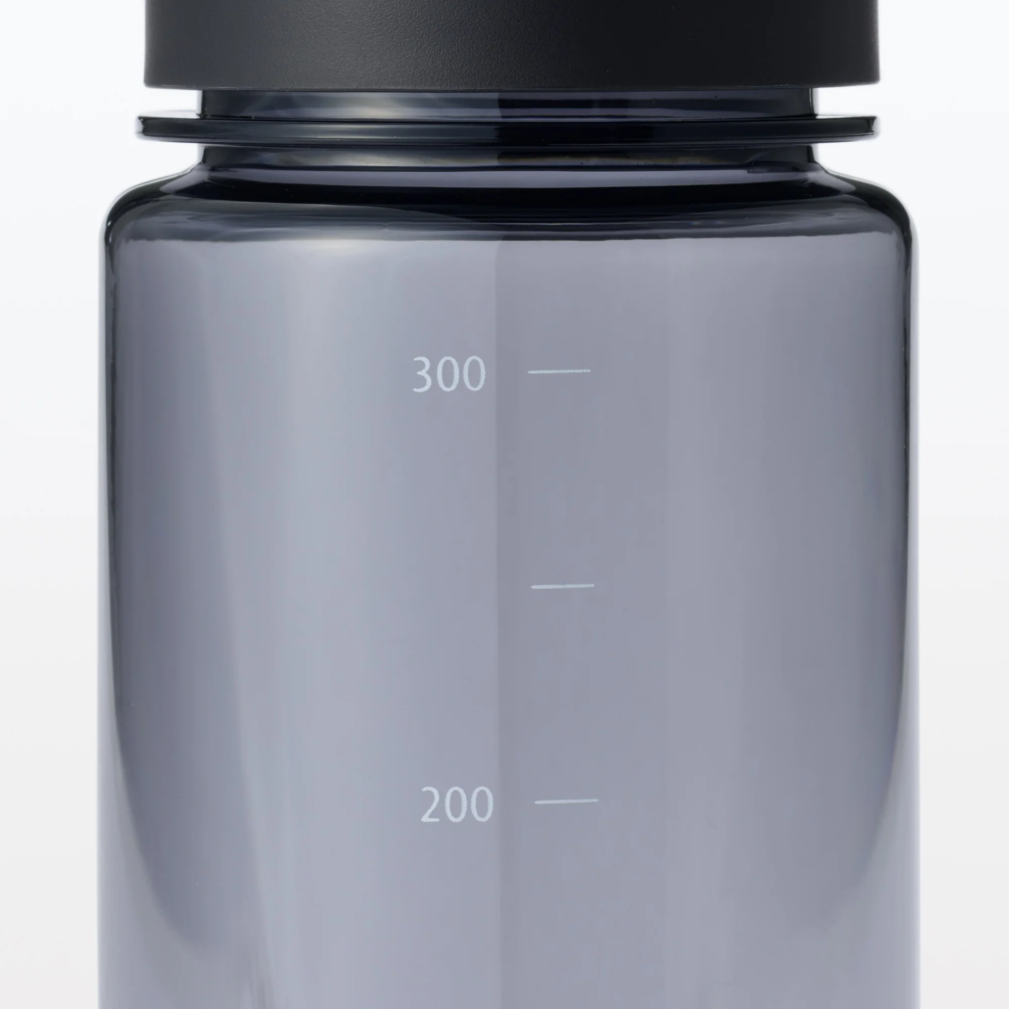 Water Bottle with Measurements 350ml - Dark Grey - Image 3