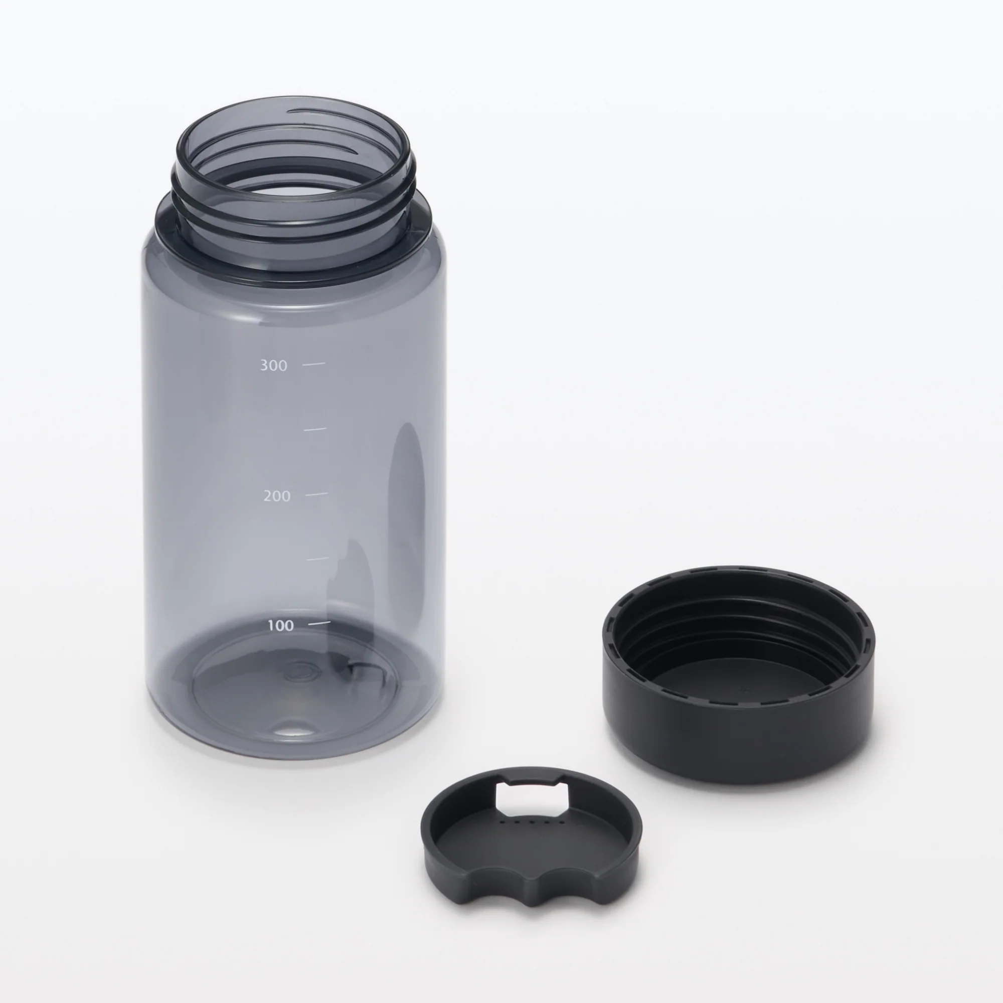 Water Bottle with Measurements 350ml - Dark Grey - Image 4