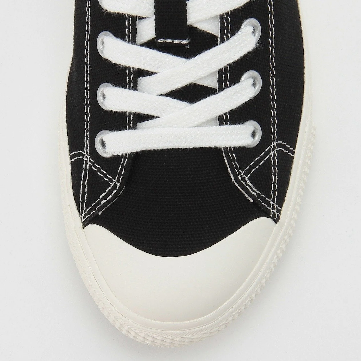 Water Repellent Cushioned Sneakers with Laces Black - Image 8